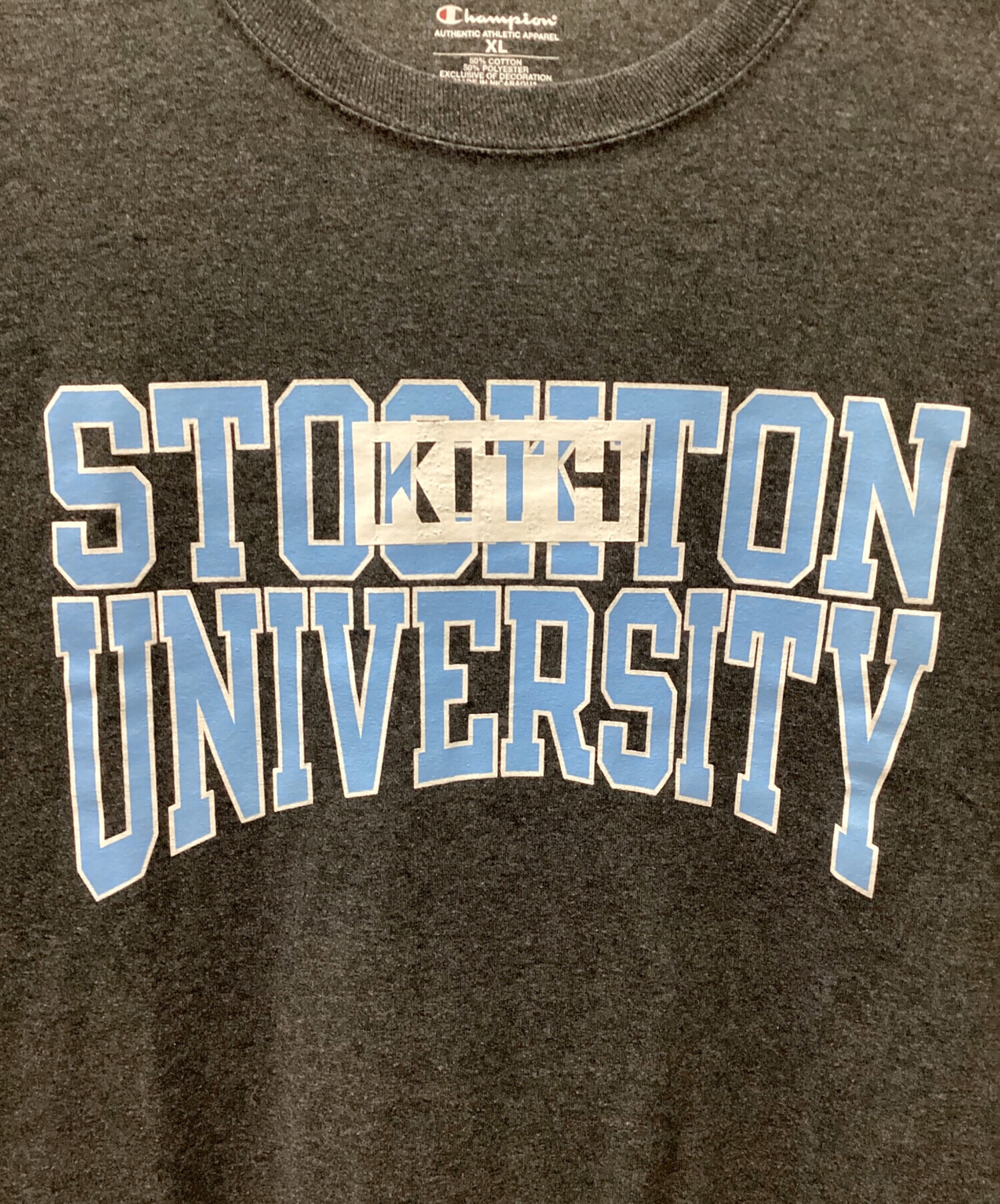 中古・古着通販】Champion (チャンピオン) KITH (キス) Tシャツ グレー
