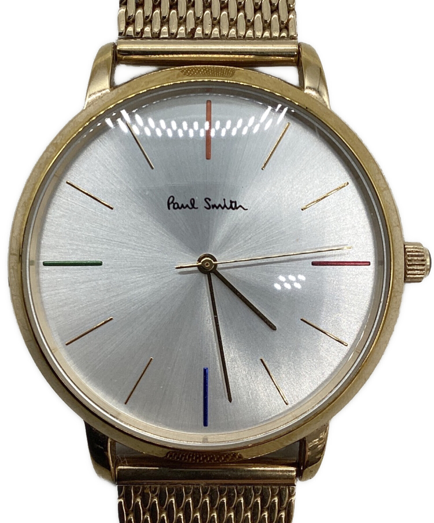 中古・古着通販】PAUL SMITH (ポールスミス) リストウォッチ シルバー