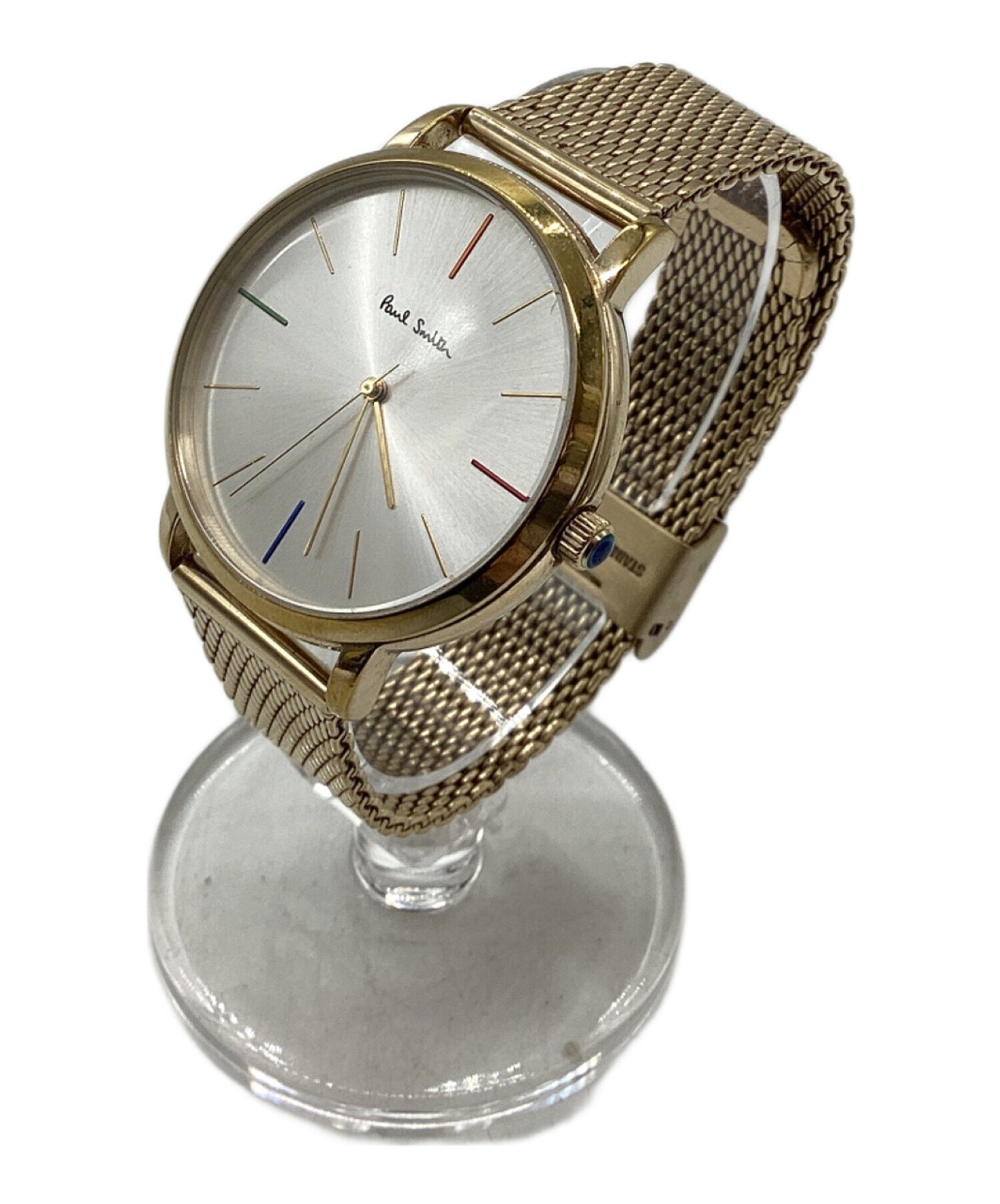 中古・古着通販】PAUL SMITH (ポールスミス) リストウォッチ シルバー