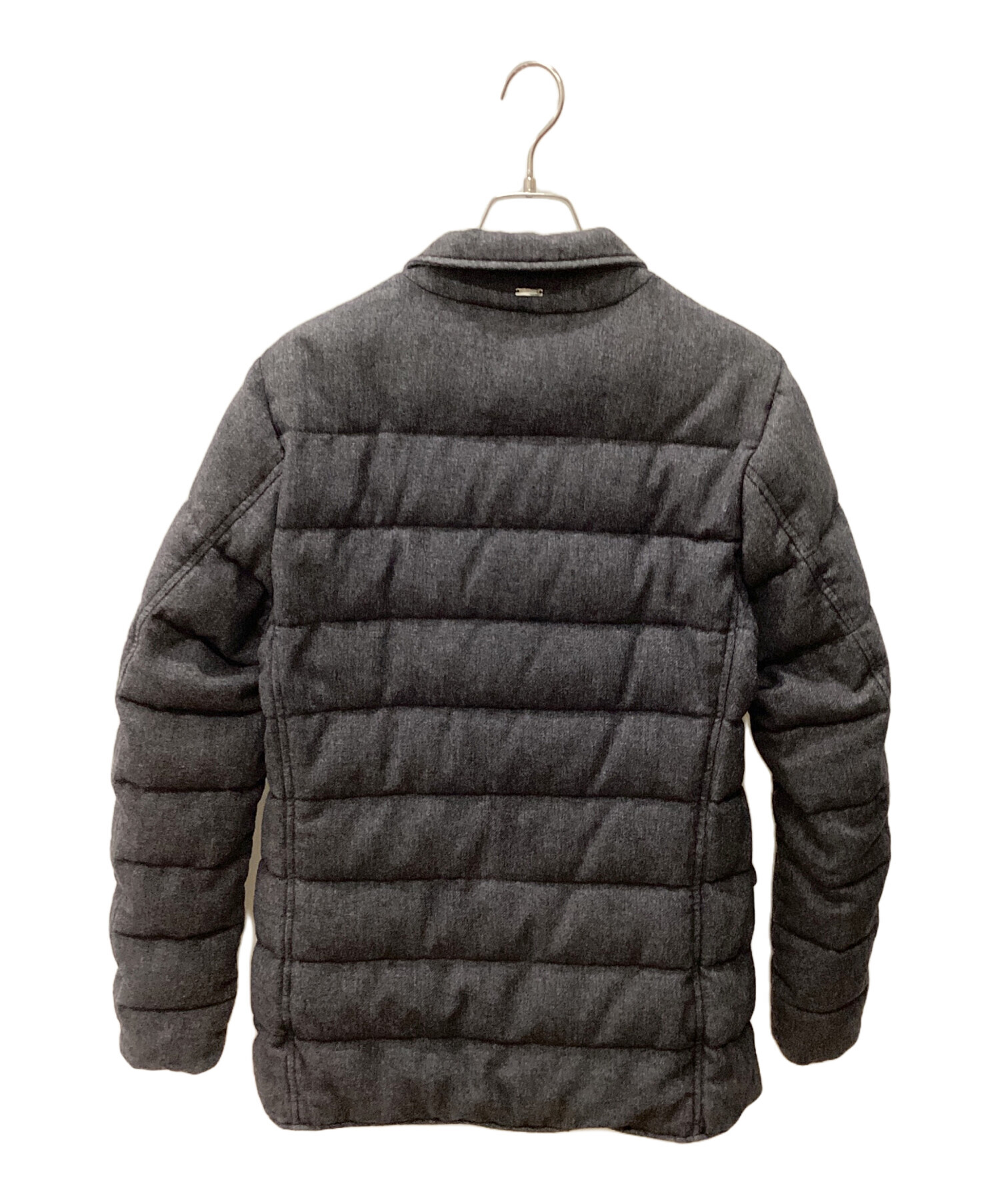 HERNO グレー ダウンジャケット サイズ44 中古・古着通販】HERNO (ヘルノ) ダウンジャケット グレー サイズ:44