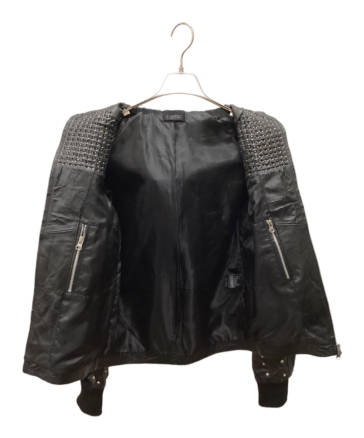 中古・古着通販】Z.VARGAS (ザックバルガス) スタッズレザージャケット
