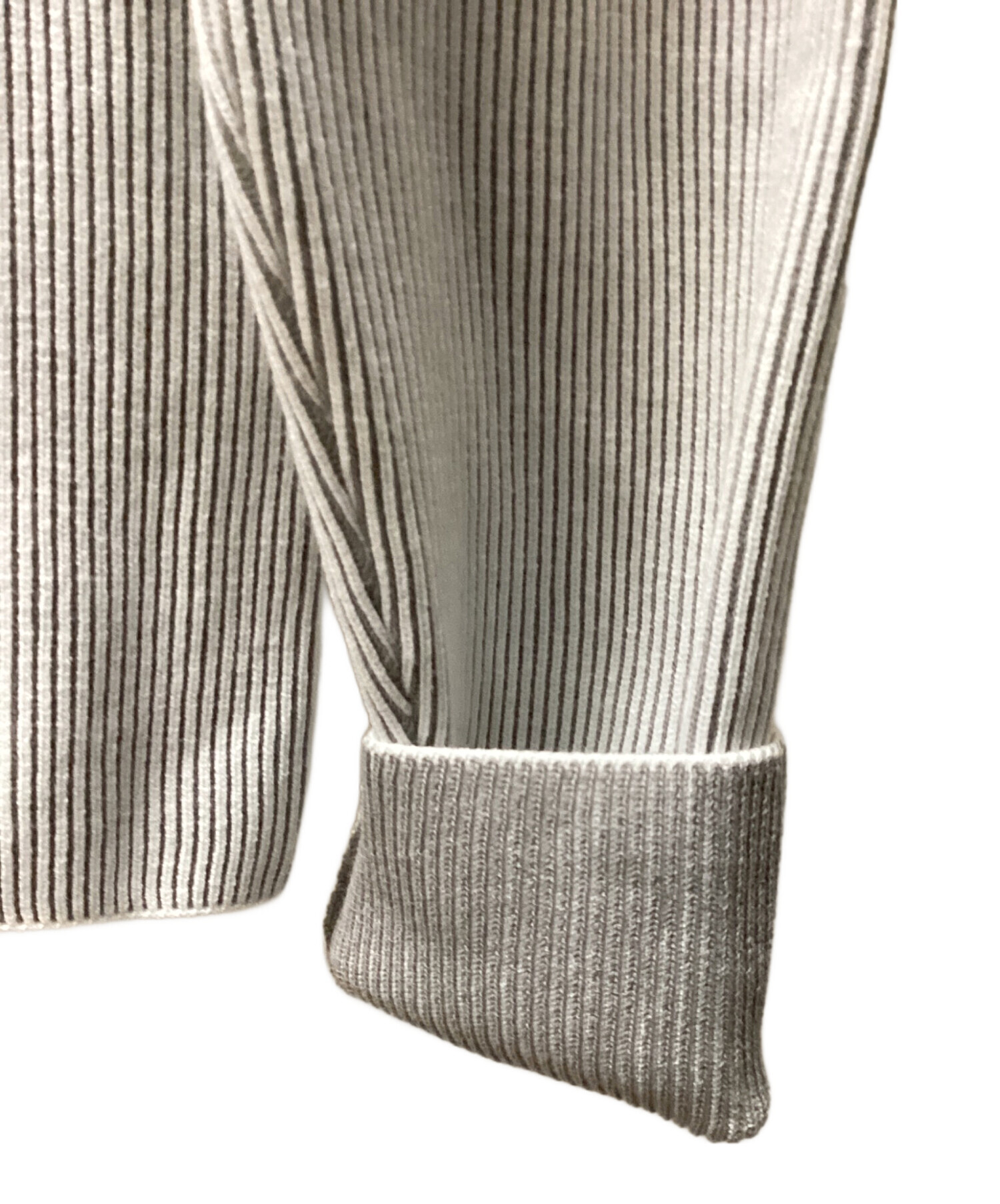 中古・古着通販】LACOSTE (ラコステ) リブニットトラックジャケット