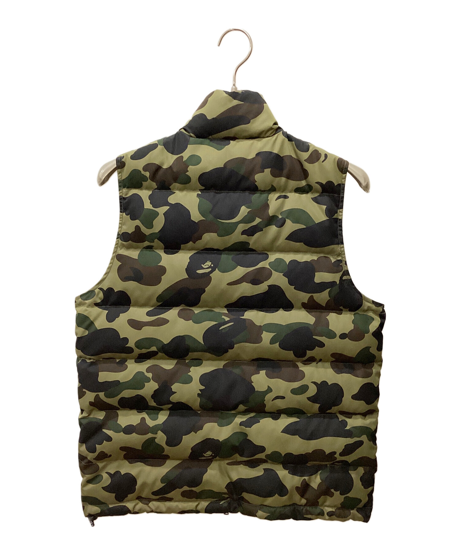 エイプ　ダウンベスト BAPE 2日間限定値下げ！ 中古・古着通販】A BATHING APE (ア ベイシング エイプ) ダウンベスト