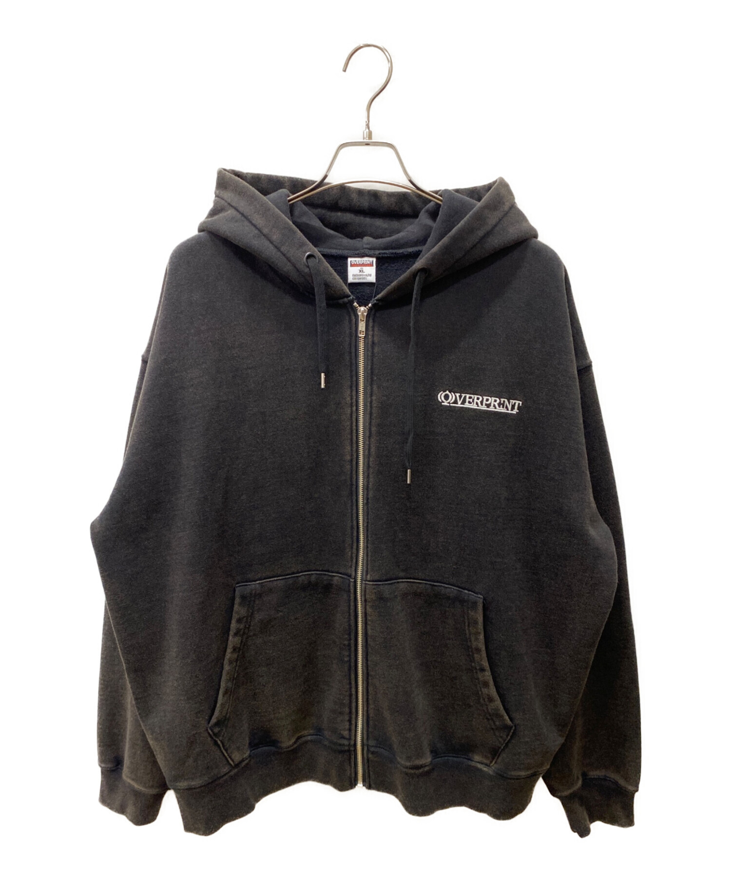 中古・古着通販】overprint (オーバープリント) ジップパーカー