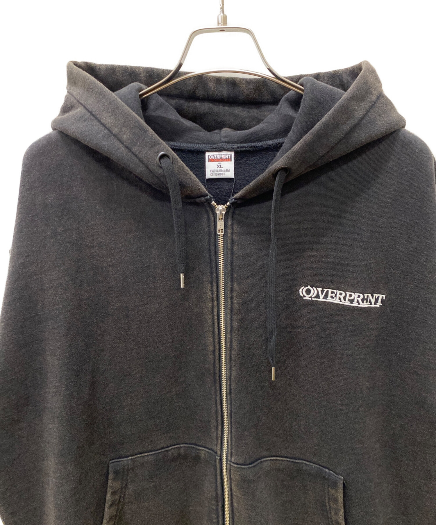 中古・古着通販】overprint (オーバープリント) ジップパーカー