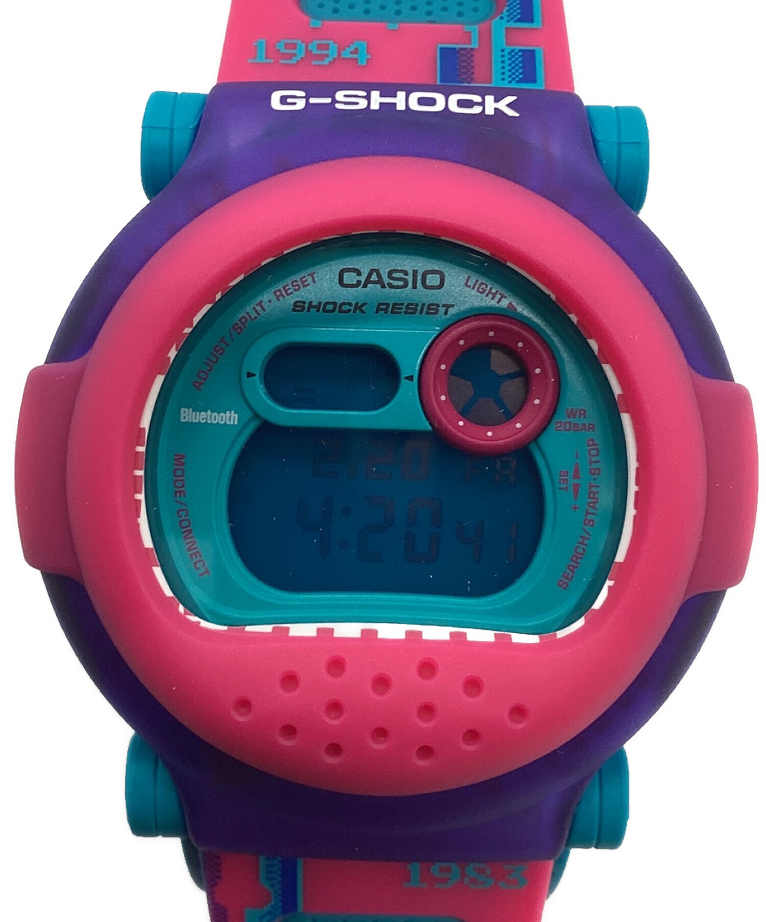 中古・古着通販】CASIO (カシオ) G-SHOCK ブルー×ピンク｜ブランド 