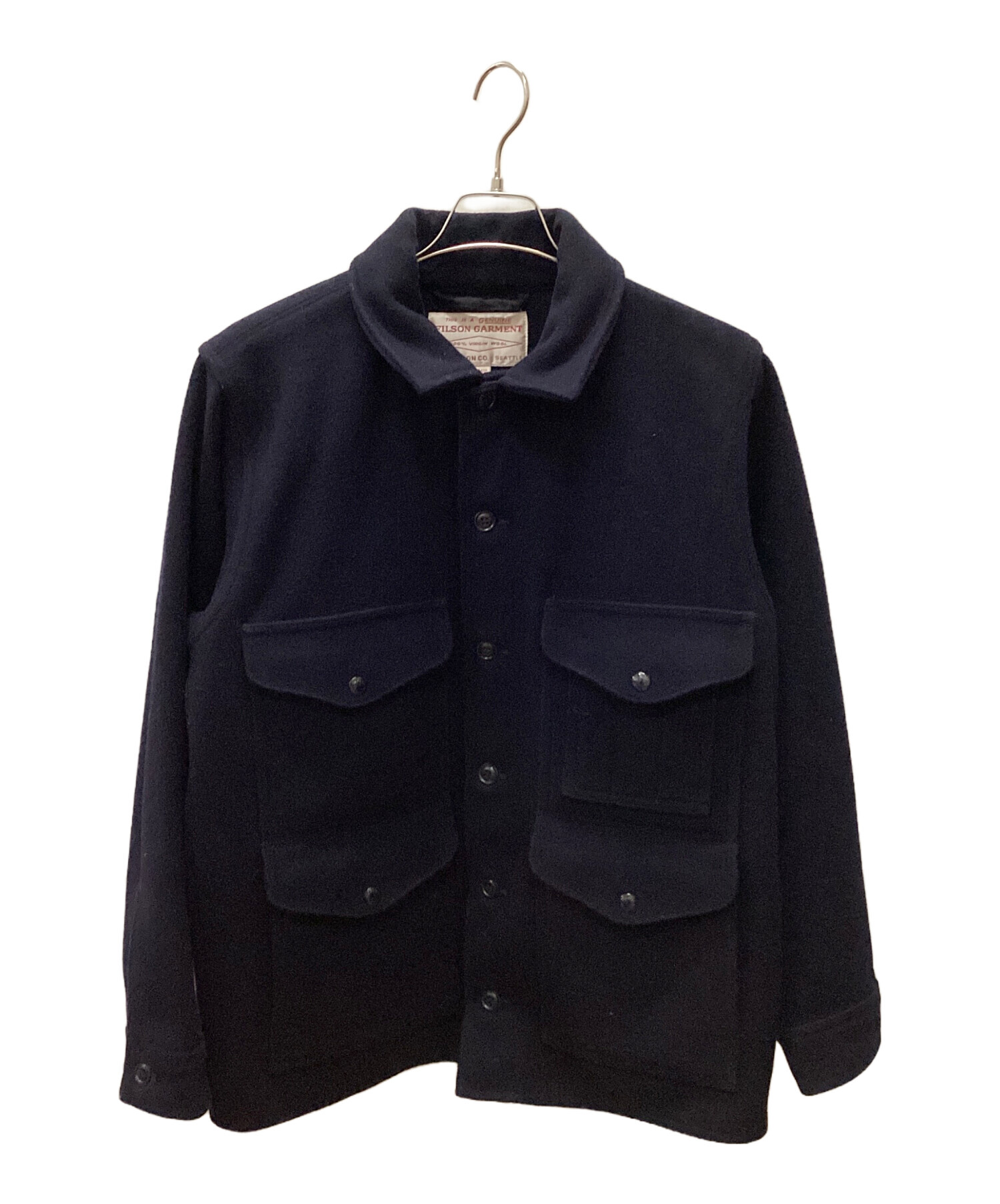 T*e様 FILSONショートクルーザージャケット Sサイズ、ネイビー 廃盤品 中古・古着通販】FILSON GARMENT (フィルソン ガーメント) マッキノー