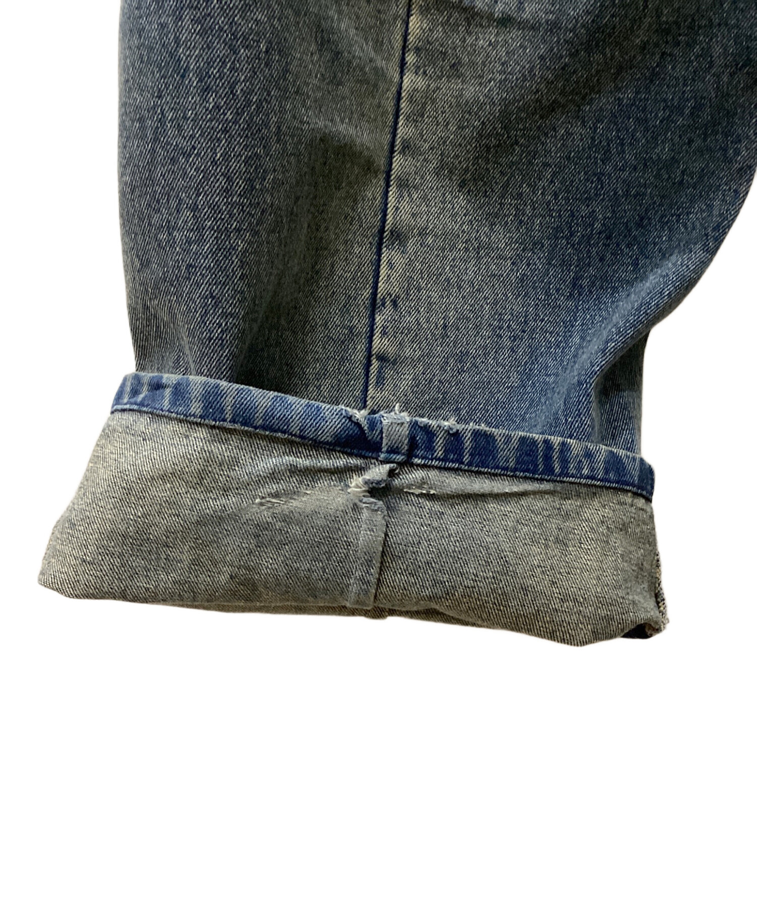 中古・古着通販】FILTH (フィルス) FRONT ZIP BAGGY インディゴ サイズ