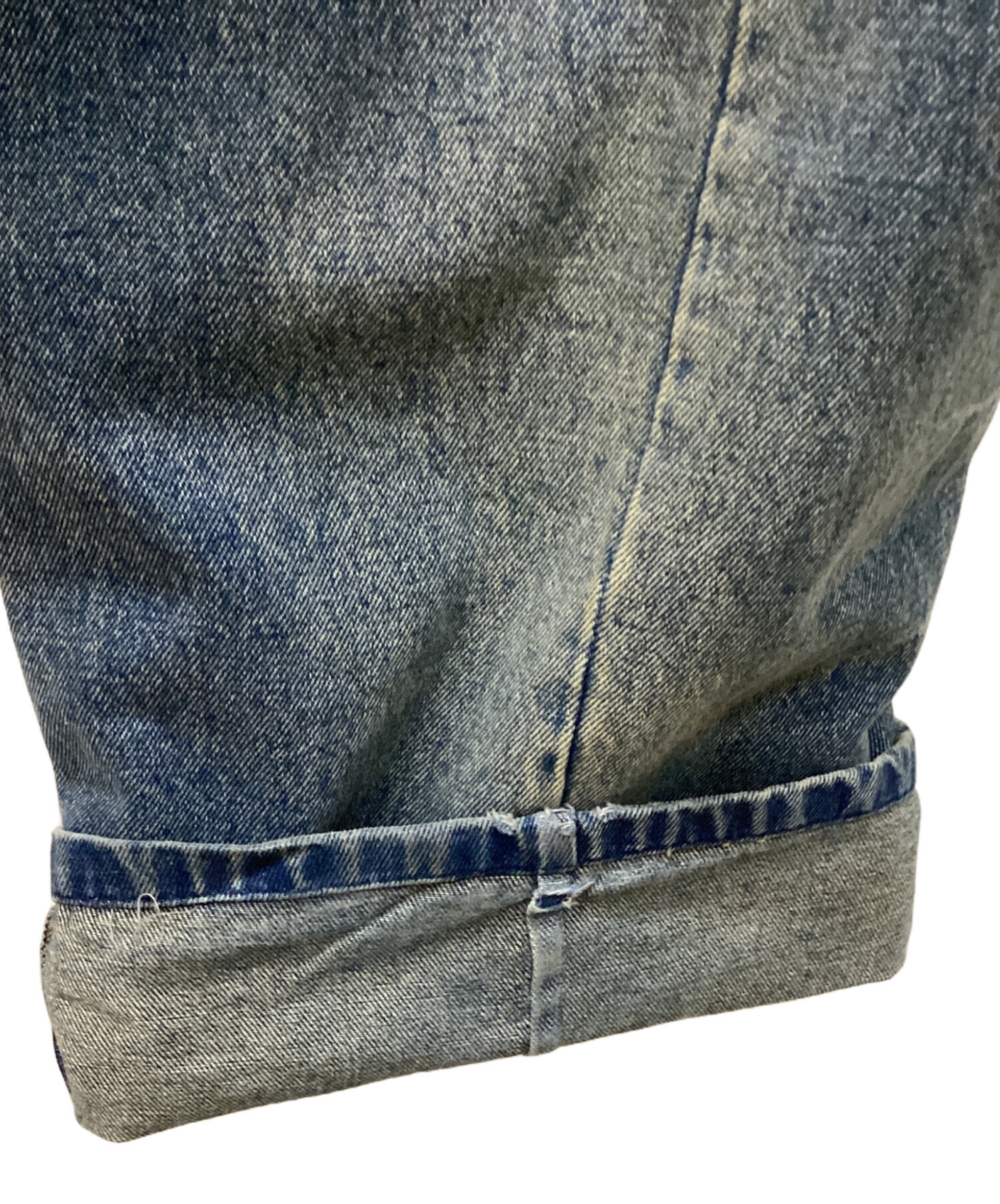 中古・古着通販】FILTH (フィルス) FRONT ZIP BAGGY インディゴ サイズ