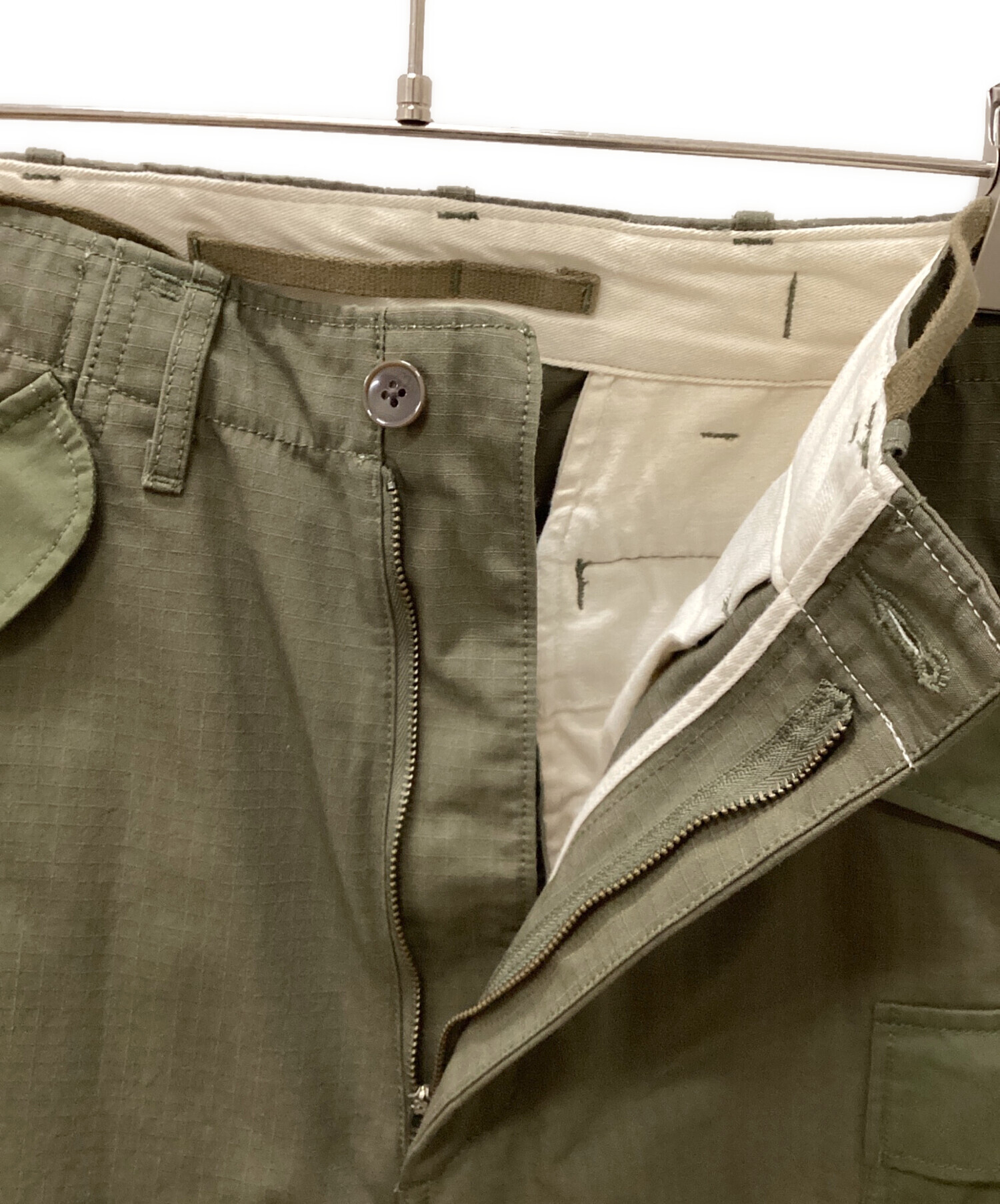 中古・古着通販】nanamica (ナナミカ) Cargo Pants オリーブ サイズ:30