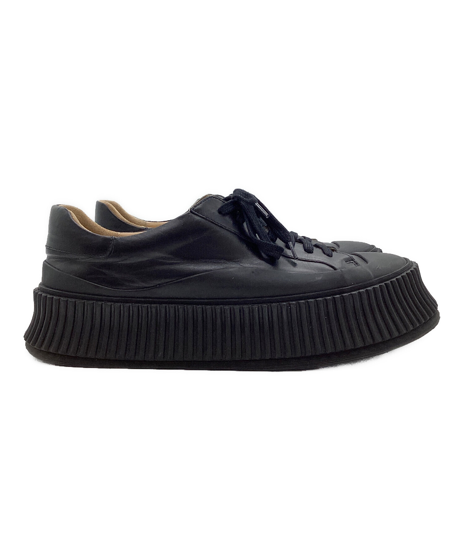 中古・古着通販】JIL SANDER (ジルサンダー) プラットフォームレザー