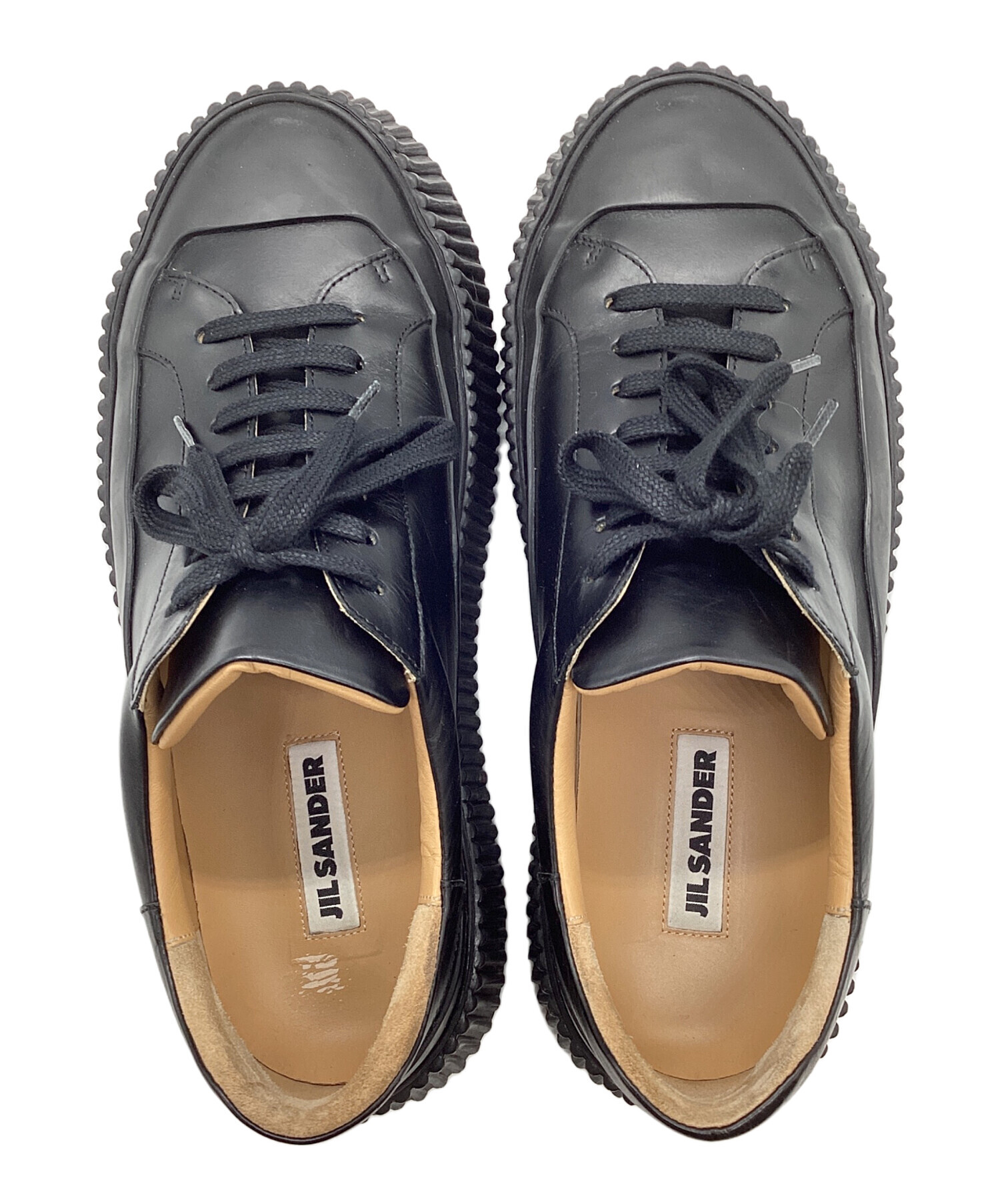 中古・古着通販】JIL SANDER (ジルサンダー) プラットフォームレザー