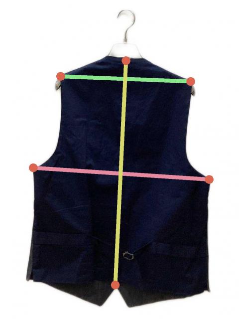 中古・古着通販】LARDINI (ラルディーニ) ベスト ブルー サイズ:52