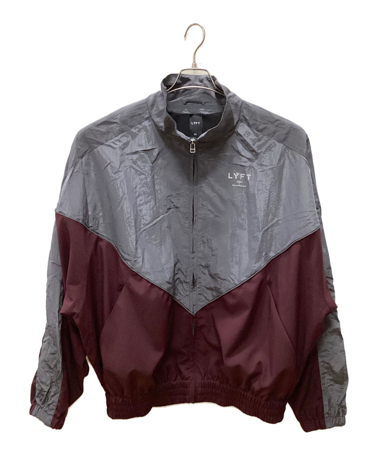 中古・古着通販】Lyft (リフト) トラックジャケット グレー×パープル