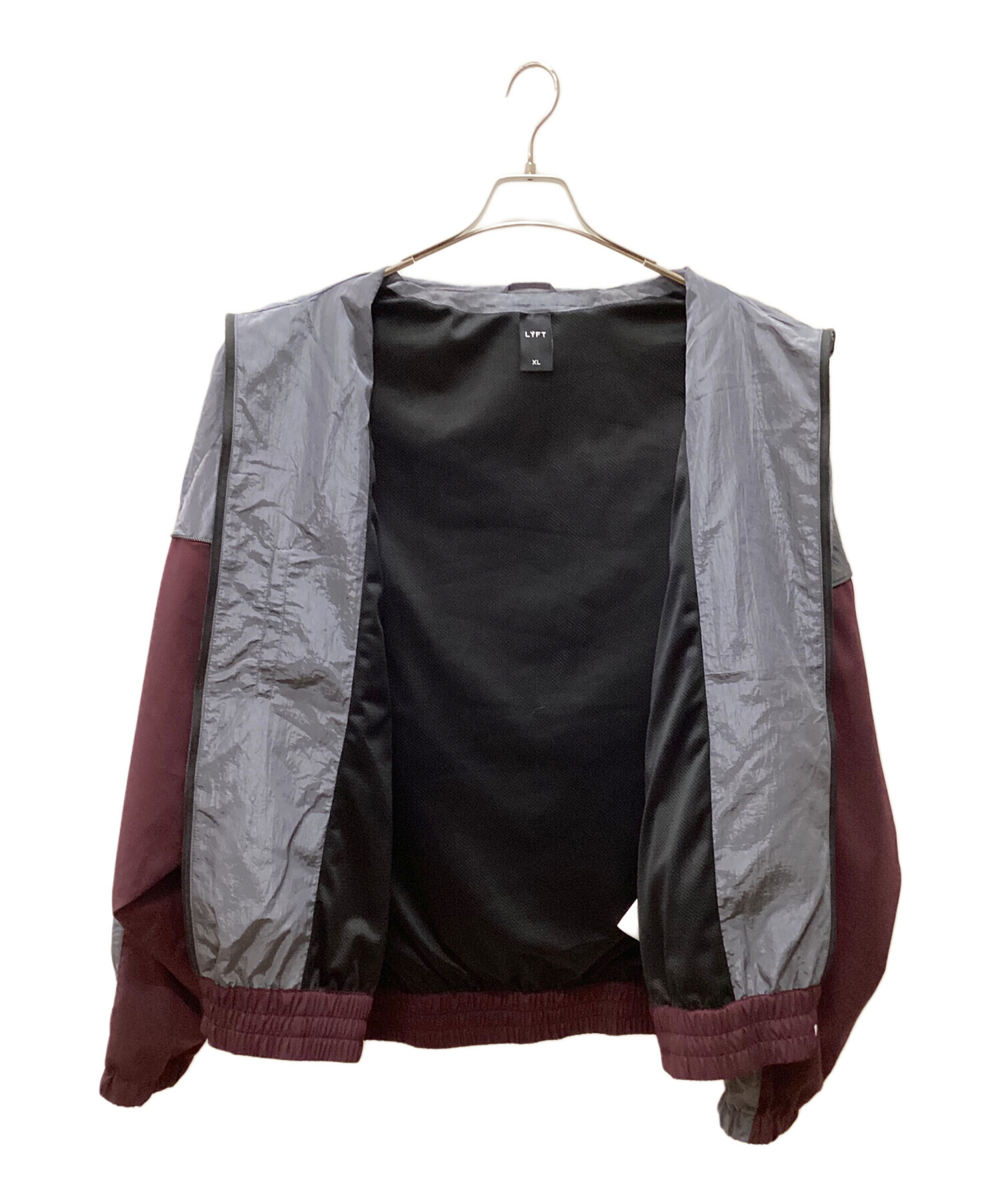 中古・古着通販】Lyft (リフト) トラックジャケット グレー×パープル