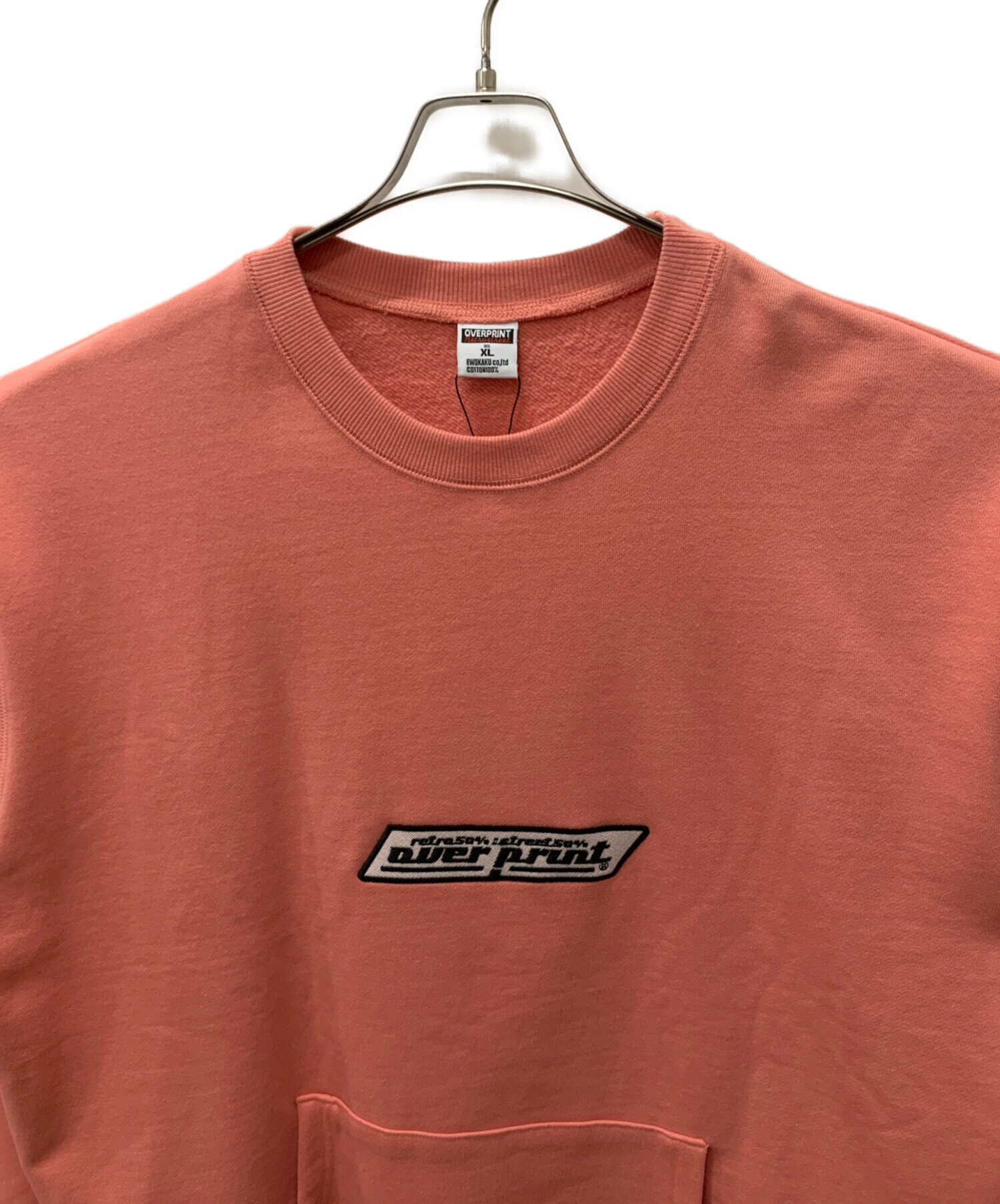 中古・古着通販】overprint (オーバープリント) スウェット ピンク 
