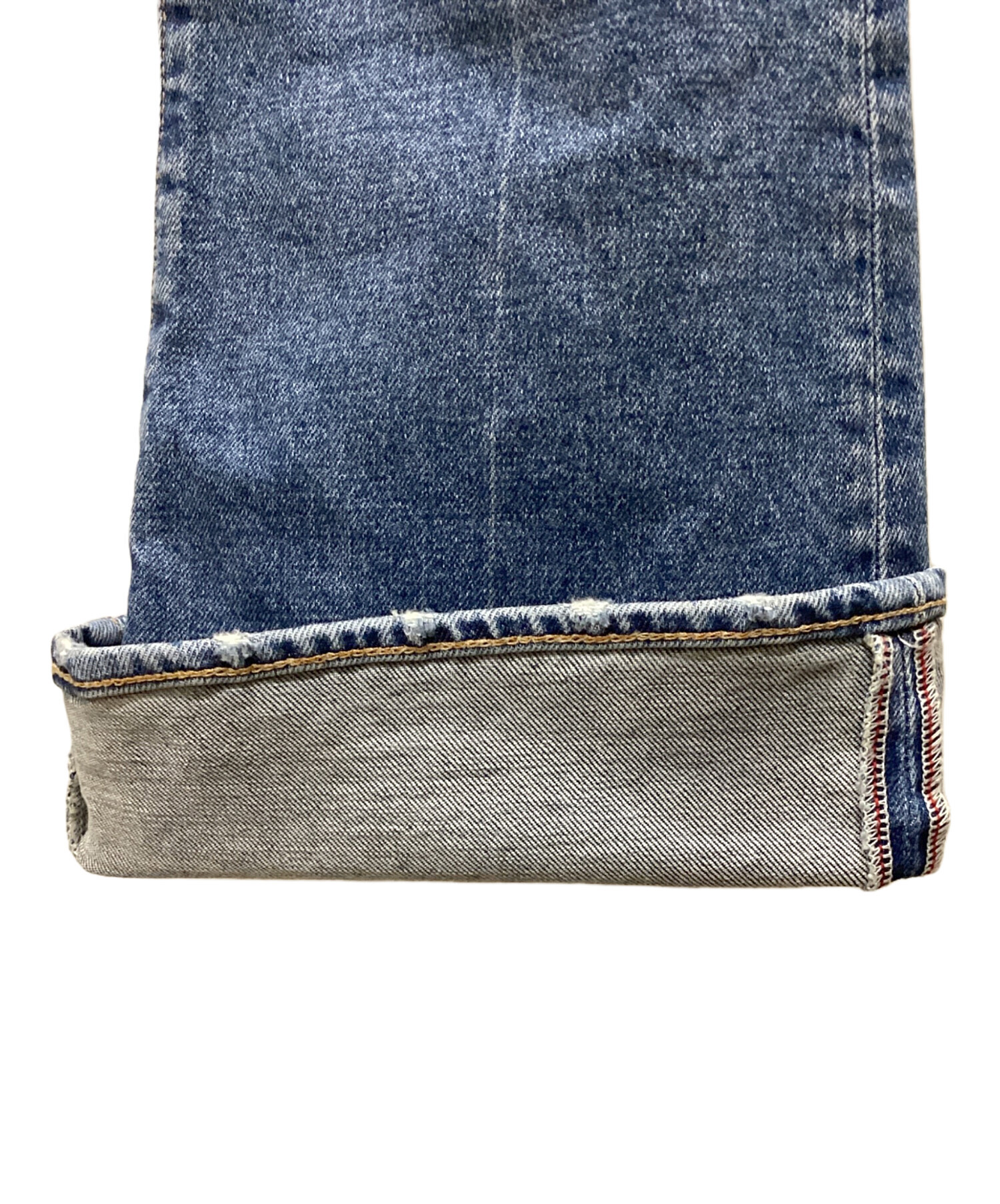 中古・古着通販】moussy (マウジー) MVS FLAREデニムパンツ ブルー