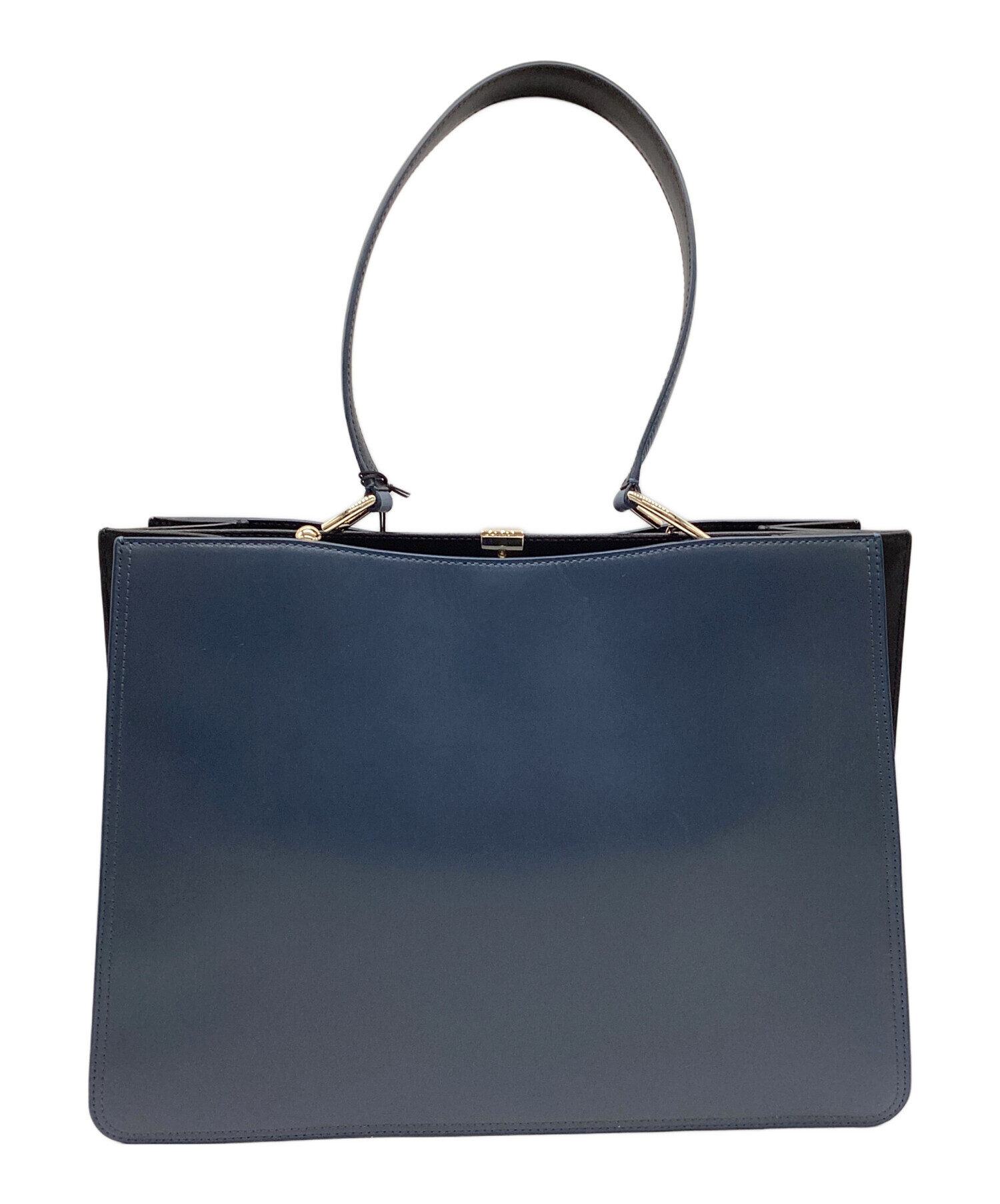 中古・古着通販】FURLA (フルラ) ハンドバッグ ネイビー｜ブランド