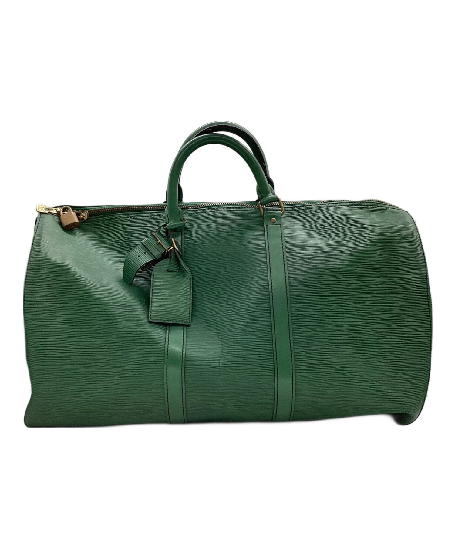 中古・古着通販】LOUIS VUITTON (ルイ ヴィトン) キーポル50 グリーン