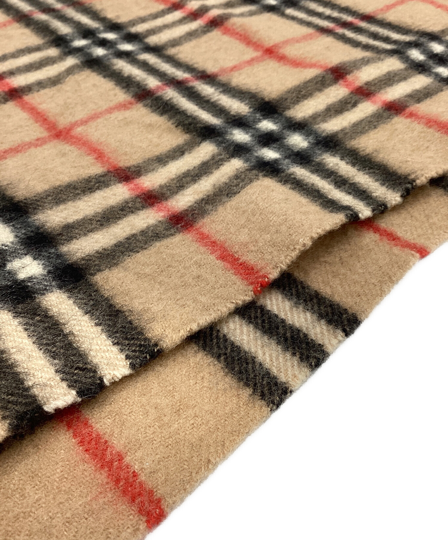 中古・古着通販】BURBERRY (バーバリー) マフラー ベージュ｜ブランド
