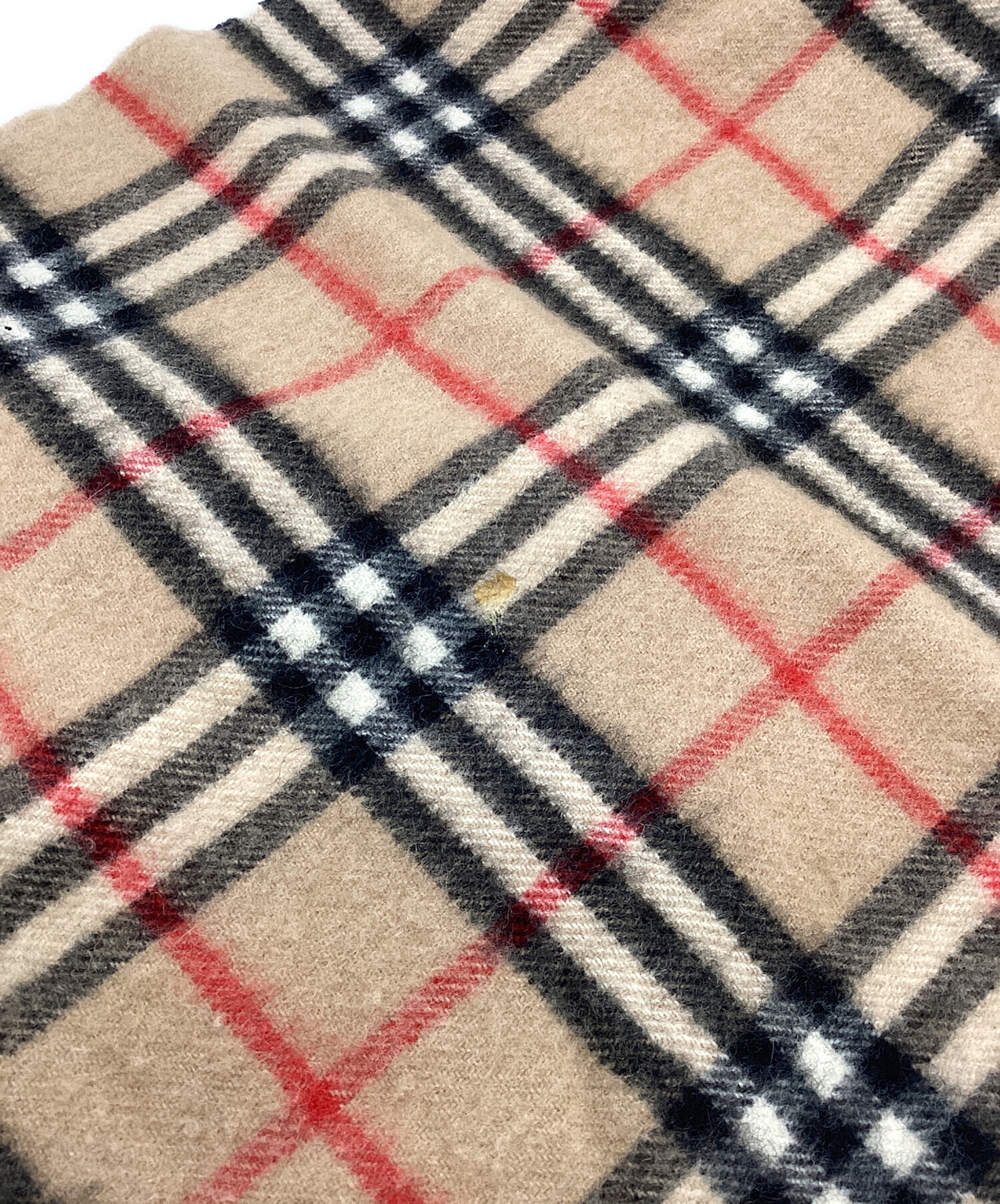 中古・古着通販】BURBERRY (バーバリー) マフラー ベージュ｜ブランド