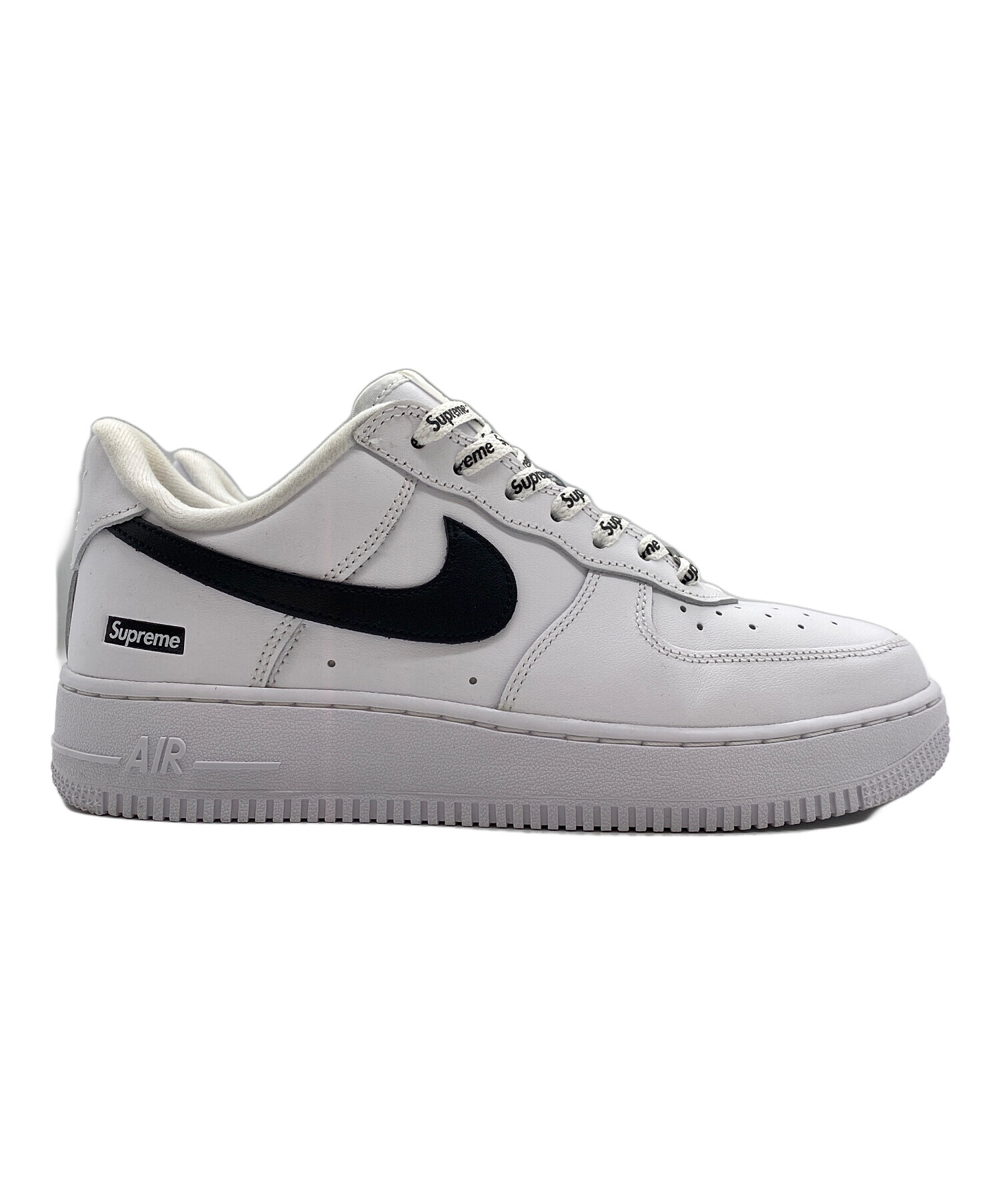中古 SUPREME × NIKE AIR FORCE 1 LOW 白 25cm 中古・古着通販】NIKE (ナイキ) SUPREME (シュプリーム) AIR FORCE1