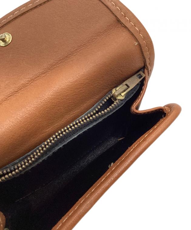 中古・古着通販】COACH (コーチ) レザーコインケース ブラウン