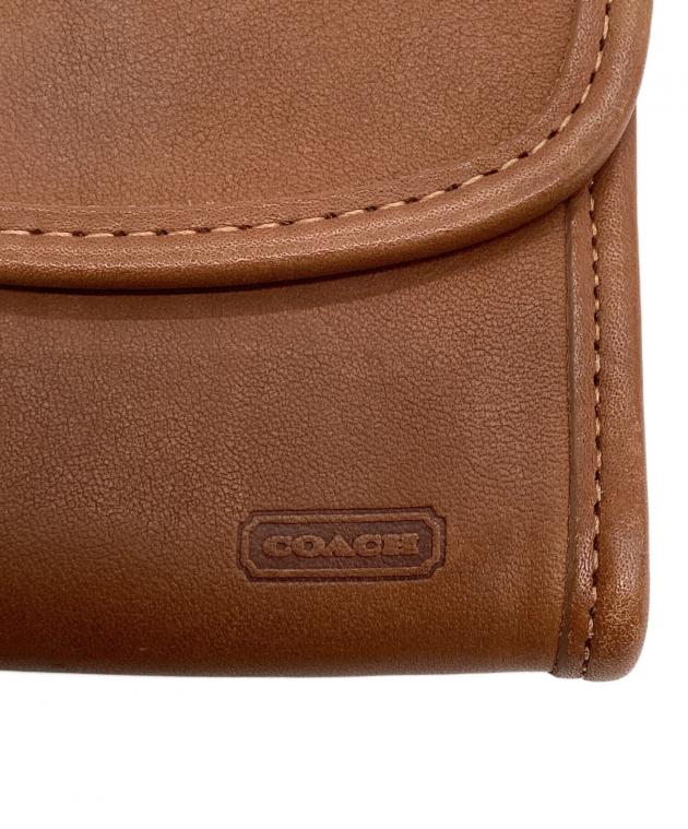 中古・古着通販】COACH (コーチ) レザーコインケース ブラウン