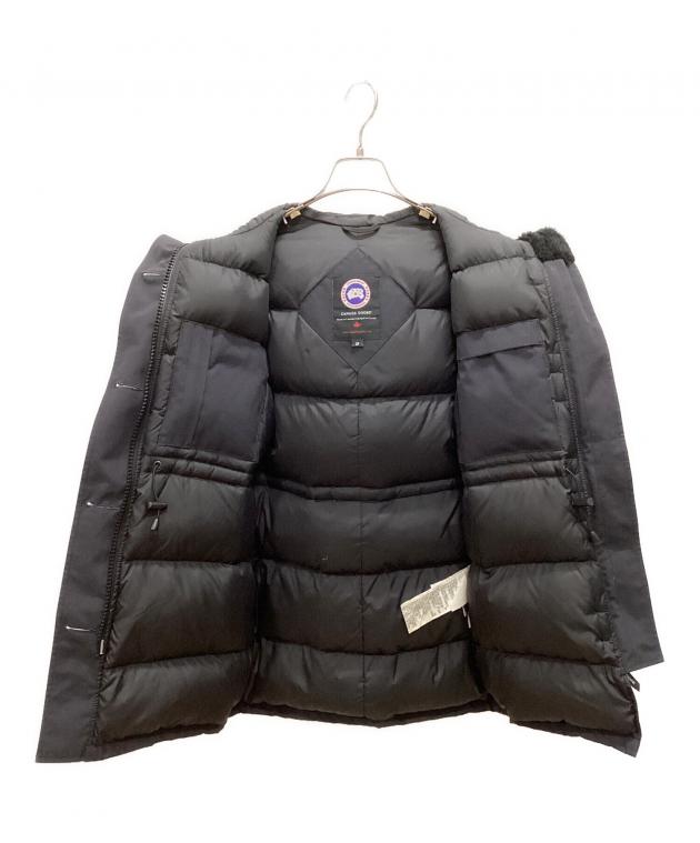 中古・古着通販】CANADA GOOSE (カナダグース) BRONTE PARKA ブラック
