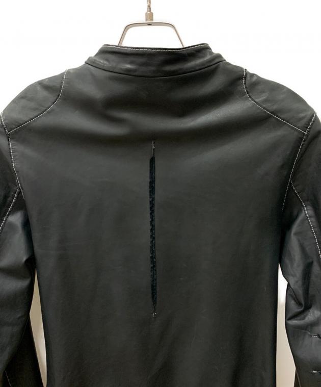中古・古着通販】Sissi (シシ) レザージャケット ブラック サイズ:S