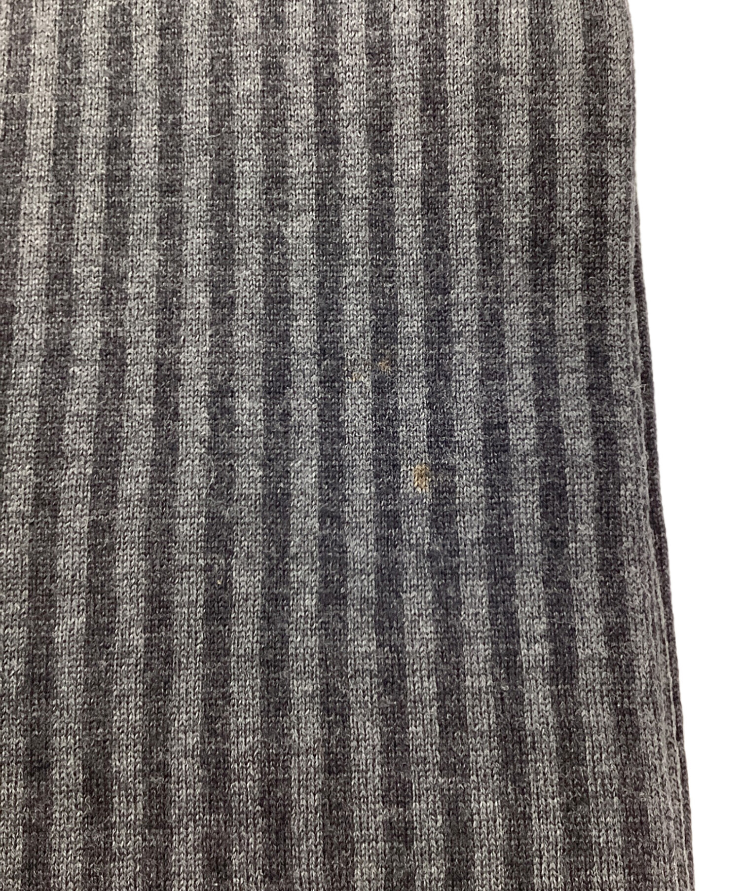 中古・古着通販】FENDI (フェンディ) マフラー グレー×ブラック