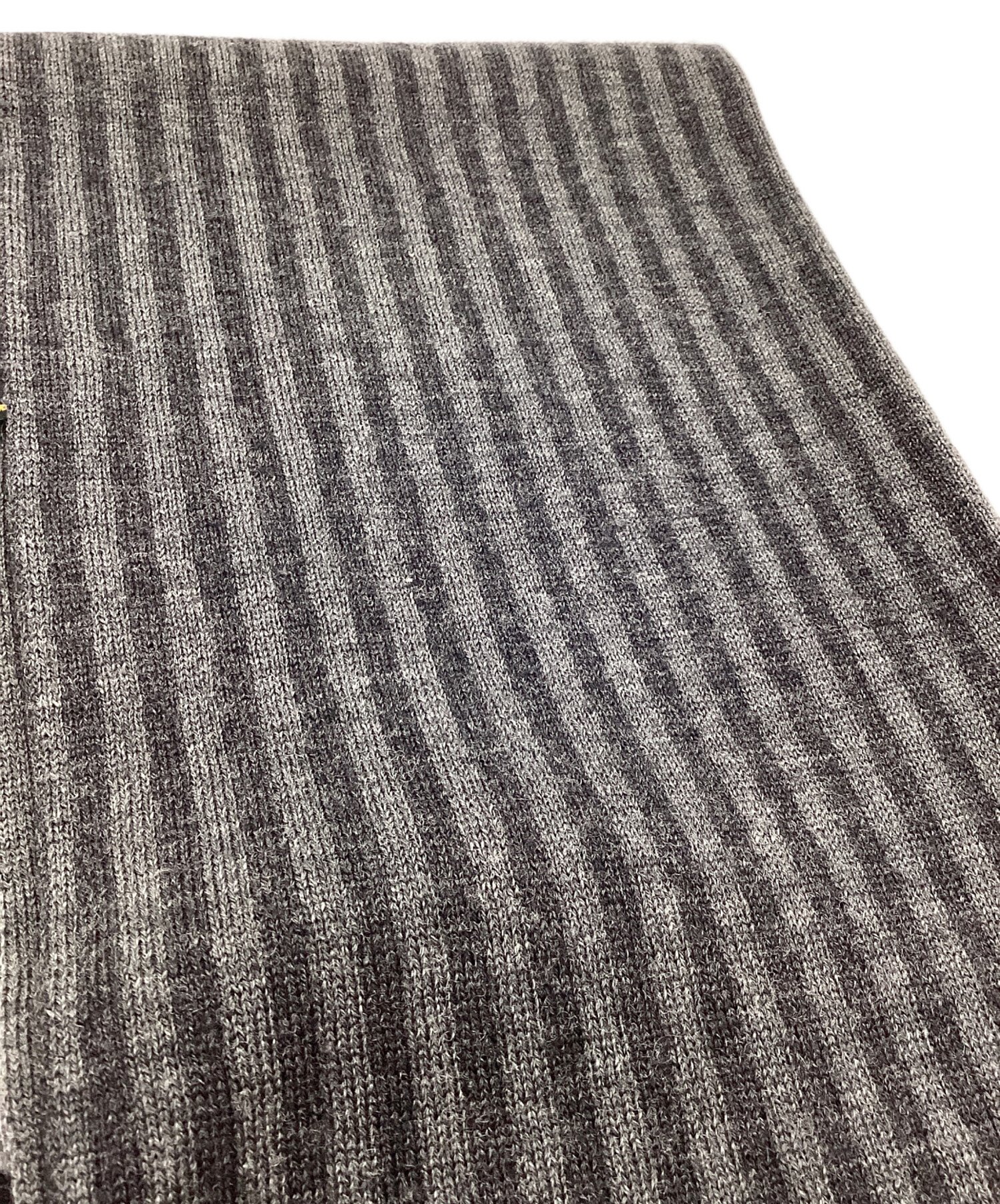 中古・古着通販】FENDI (フェンディ) マフラー グレー×ブラック