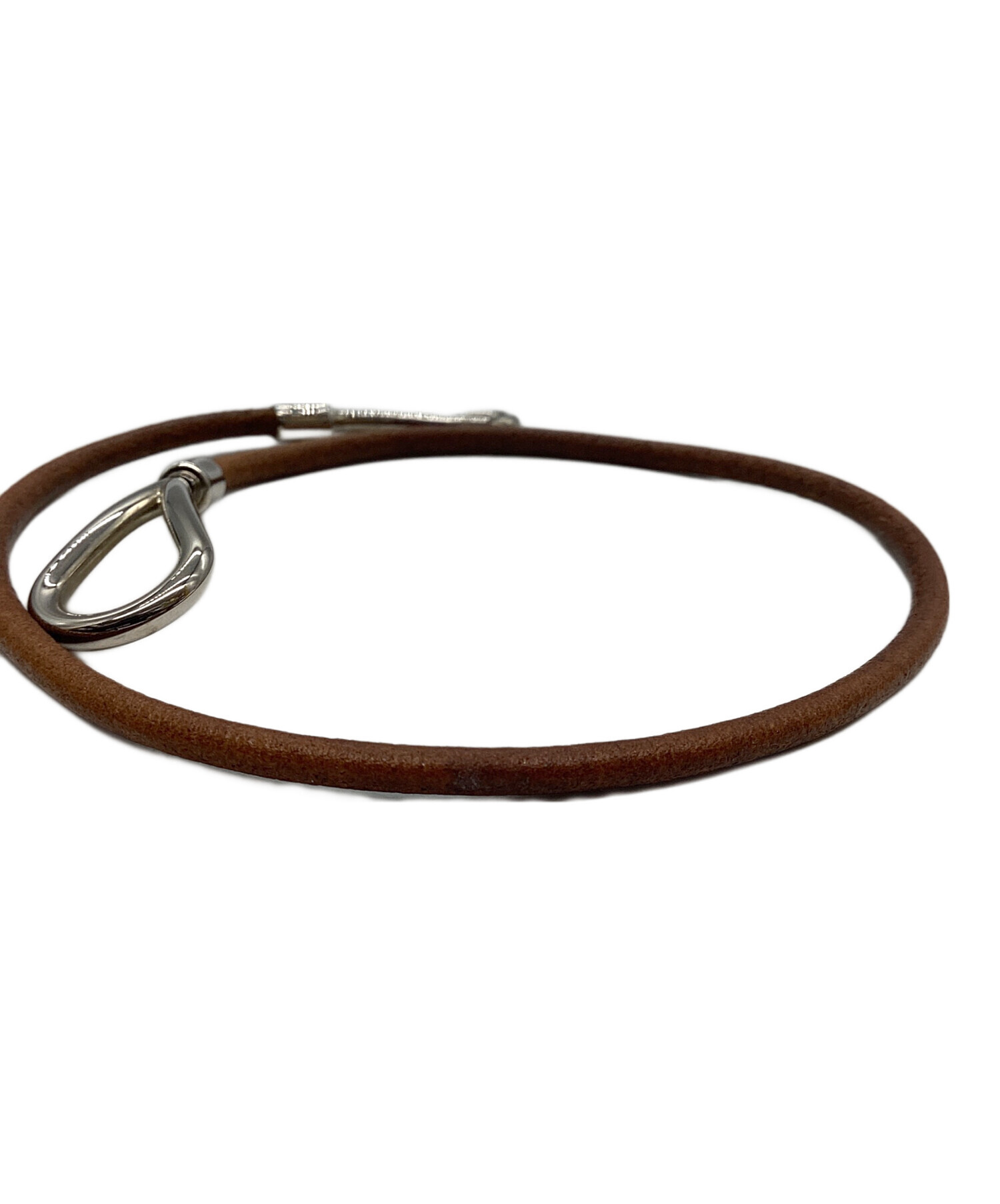 中古・古着通販】HERMES (エルメス) ジャンボ ブラウン｜ブランド