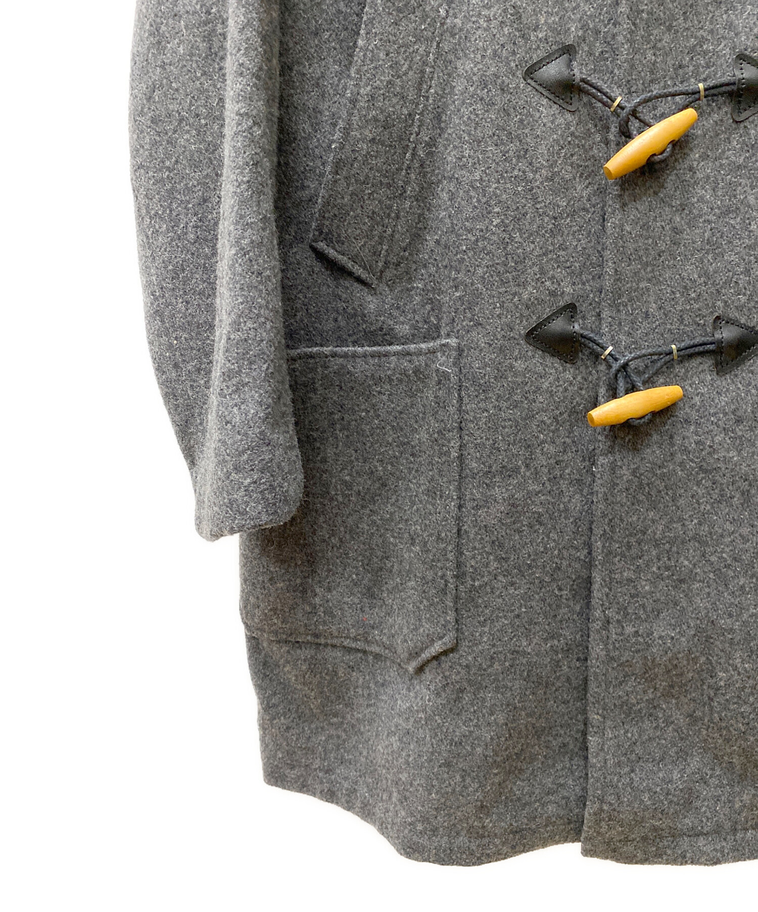 中古・古着通販】Schott (ショット) ダッフルコート グレー サイズ:38