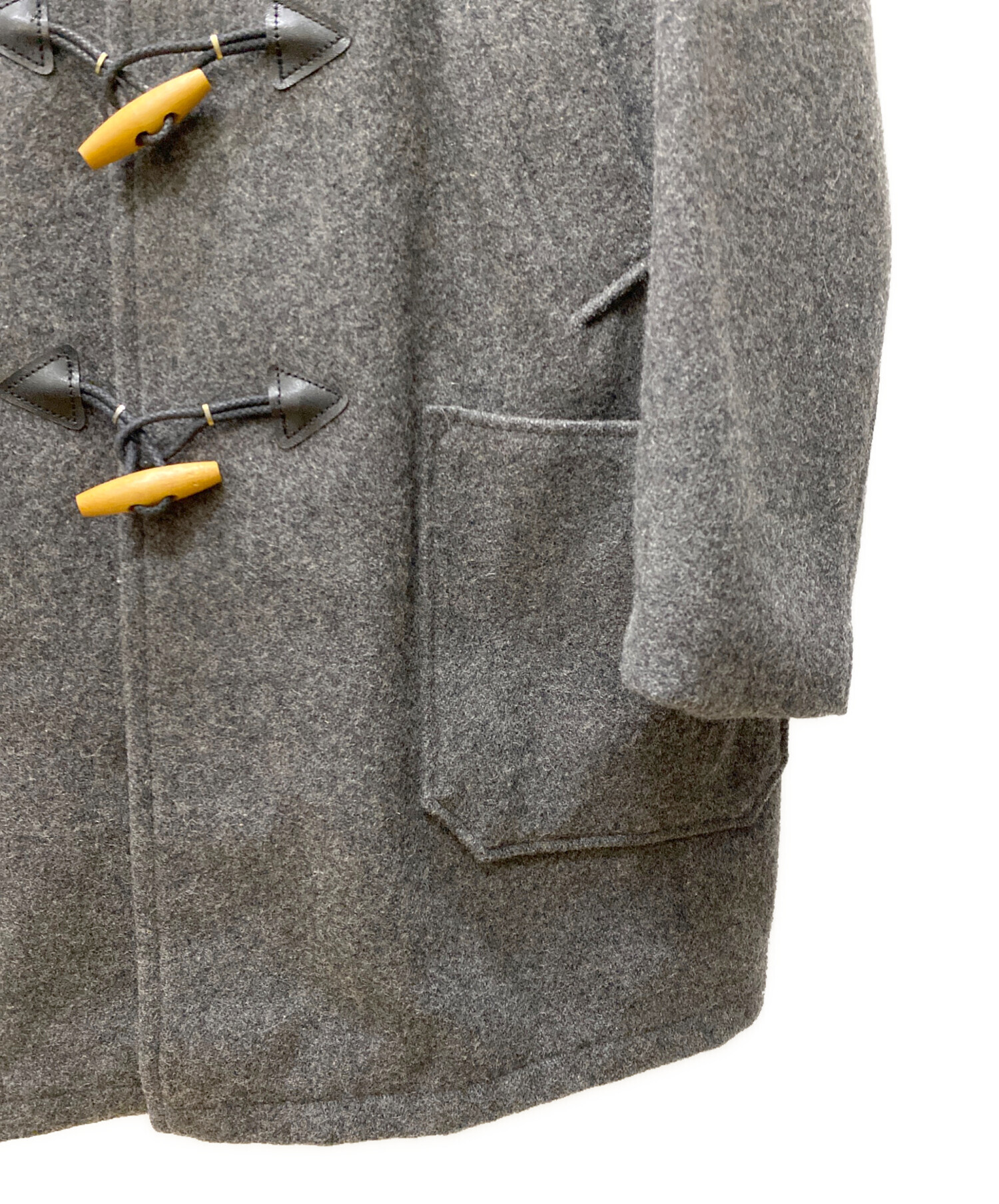 中古・古着通販】Schott (ショット) ダッフルコート グレー サイズ:38