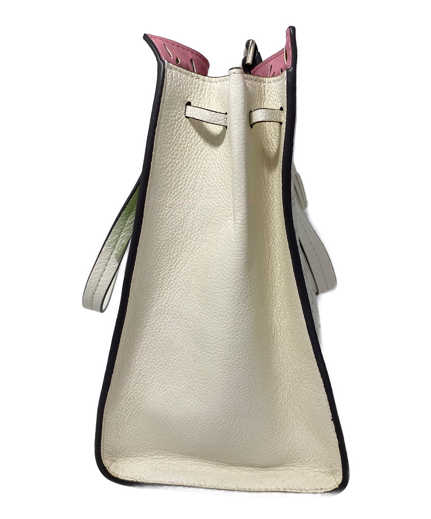 kate spade ピンク ハンドバッグ 中古・古着通販】Kate Spade (ケイトスペード) ハンドバッグ ホワイト