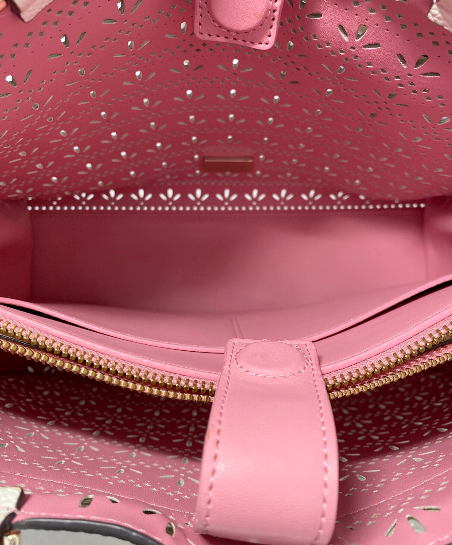 中古・古着通販】Kate Spade (ケイトスペード) ハンドバッグ ホワイト