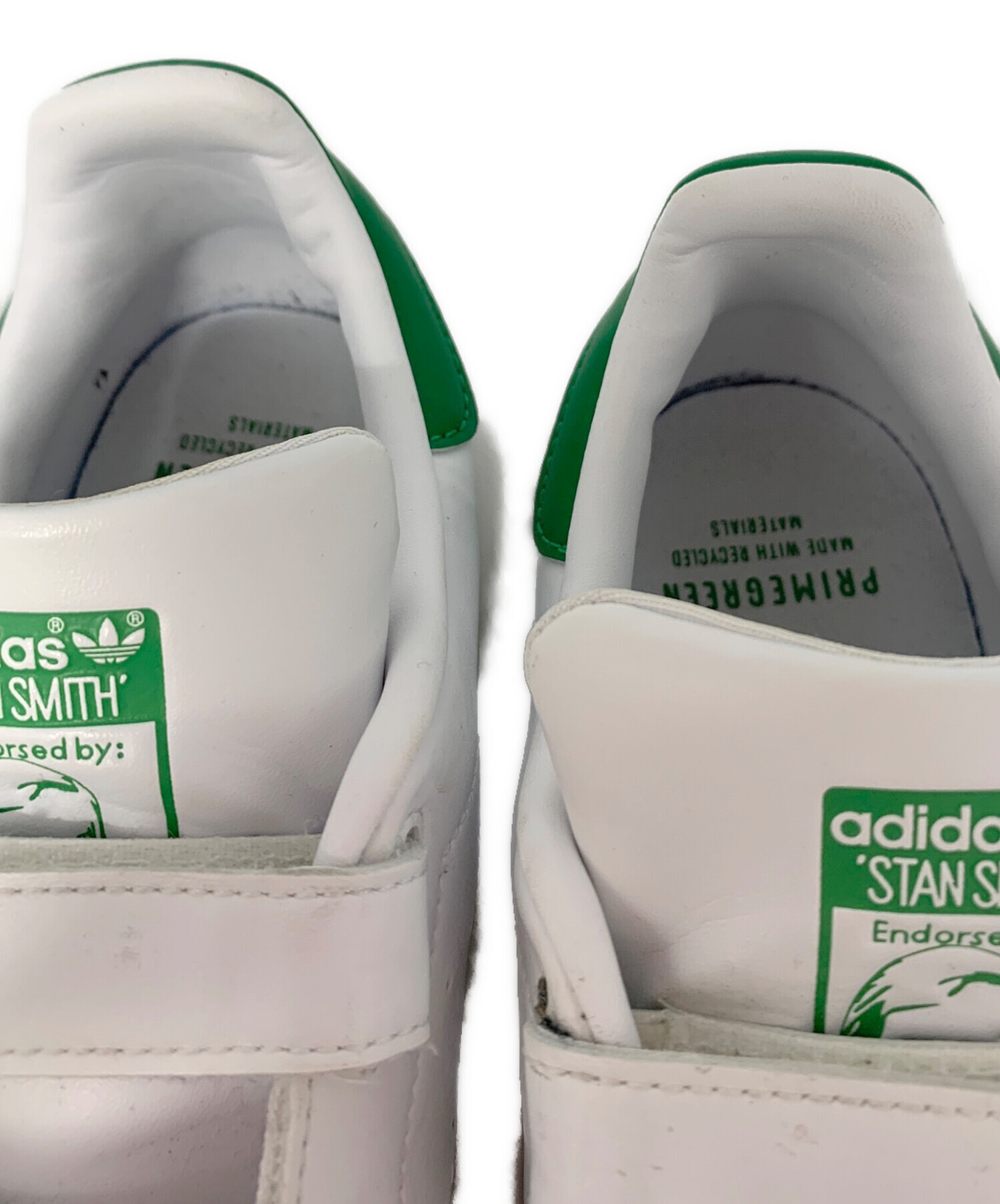 中古・古着通販】adidas (アディダス) STANSMITH ホワイト×グリーン 