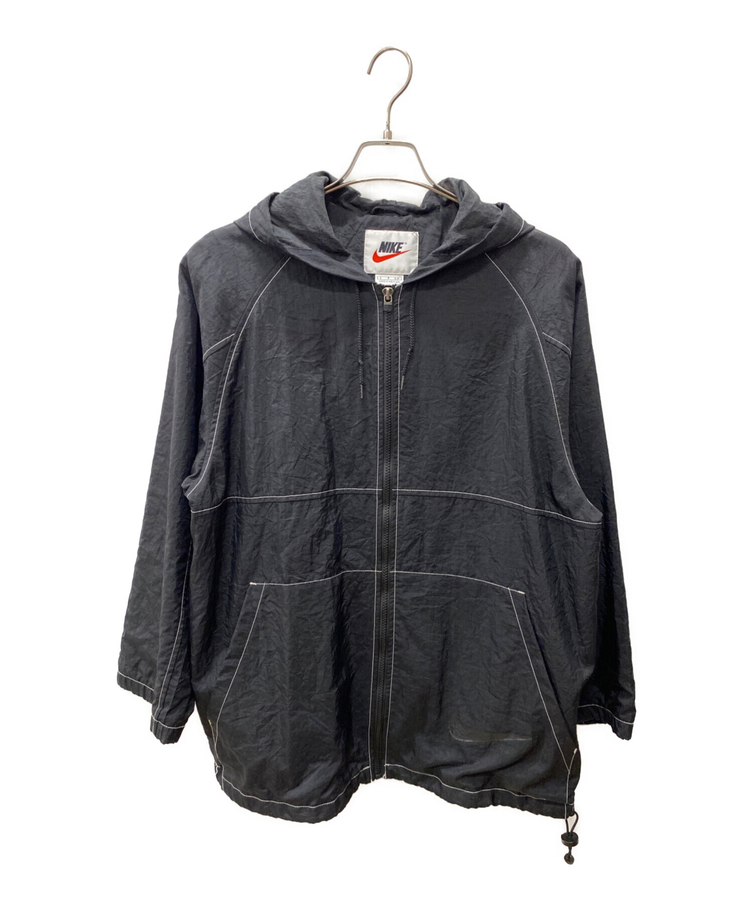 専用　NIKE ナイキ　ナイロンパーカー　ナイロンパーカー　XL 中古・古着通販】NIKE (ナイキ) ナイロンパーカー ブラック サイズ:S