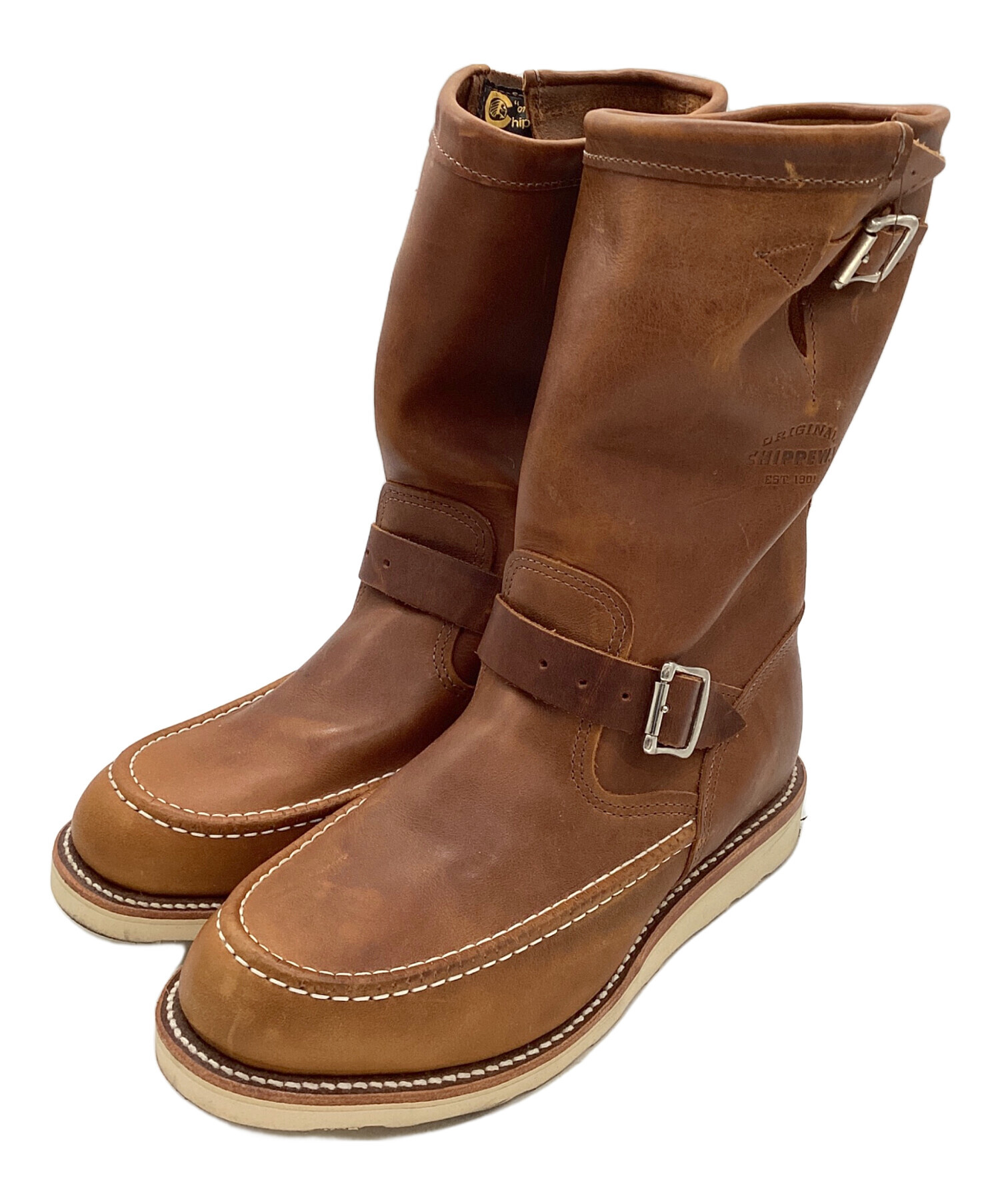 中古・古着通販】CHIPPEWA (チペワ) エンジニアブーツ ブラウン サイズ