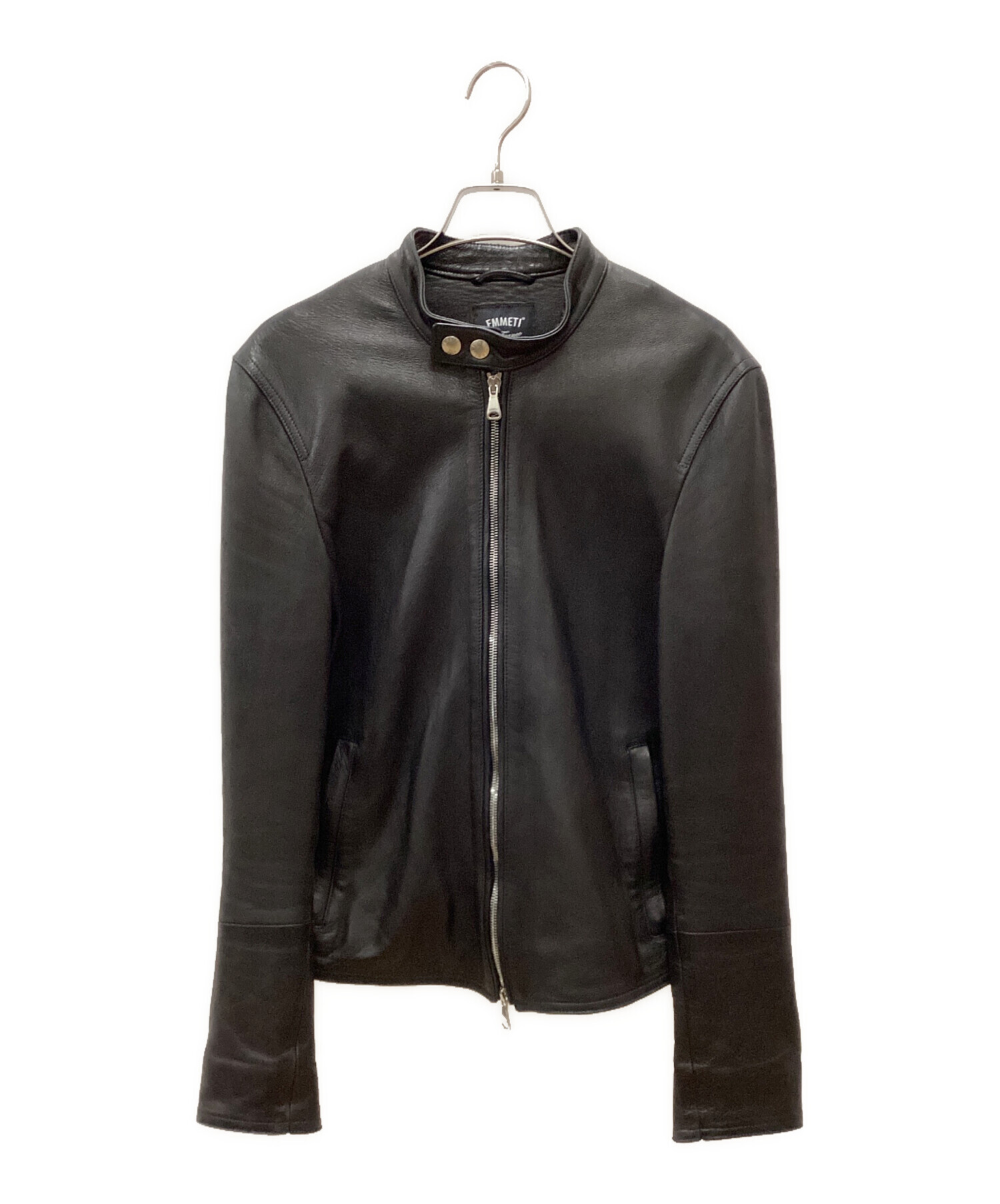 中古・古着通販】EMMETI (エンメティ) シングルライダースレザー