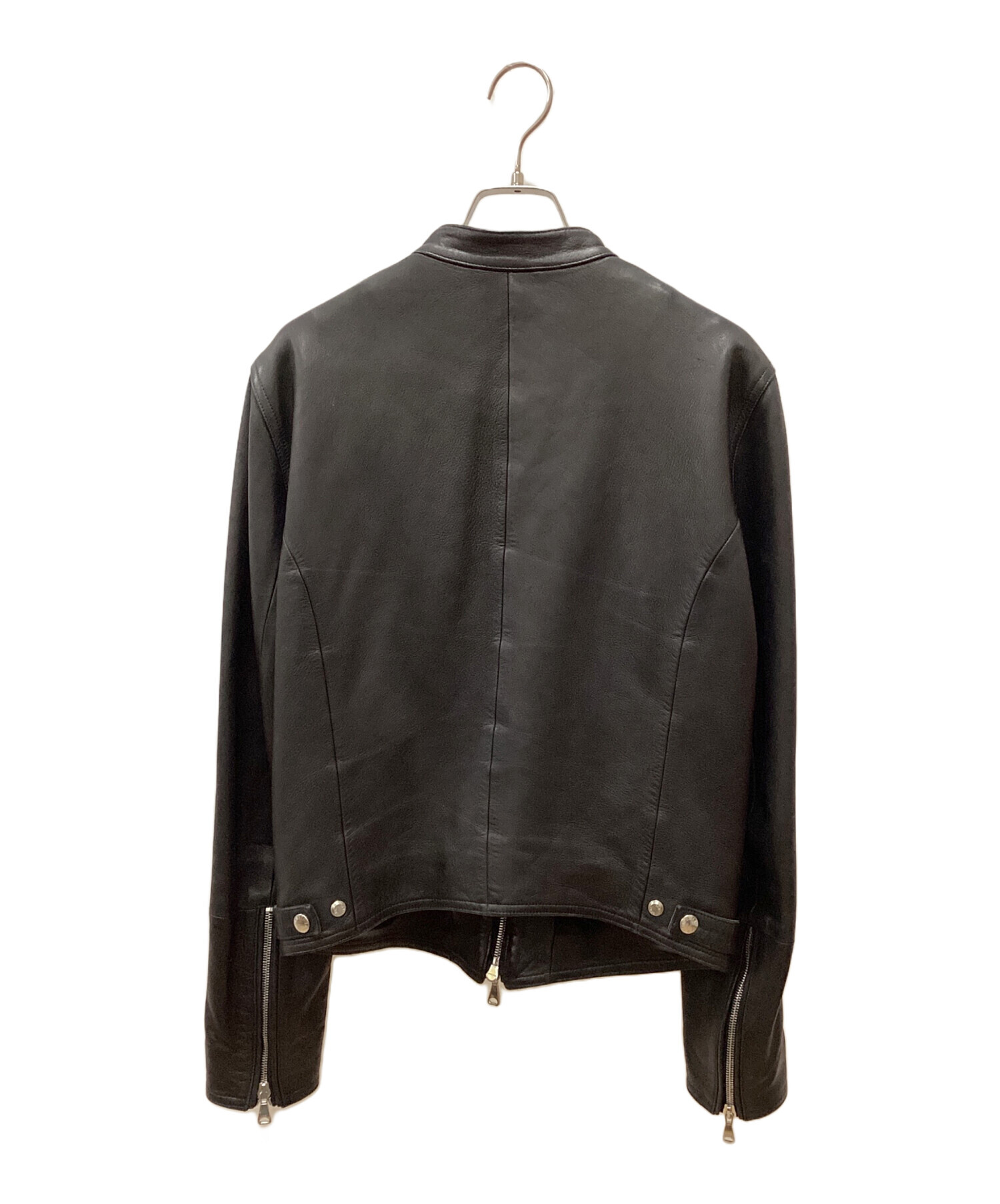 中古・古着通販】EMMETI (エンメティ) シングルライダースレザー