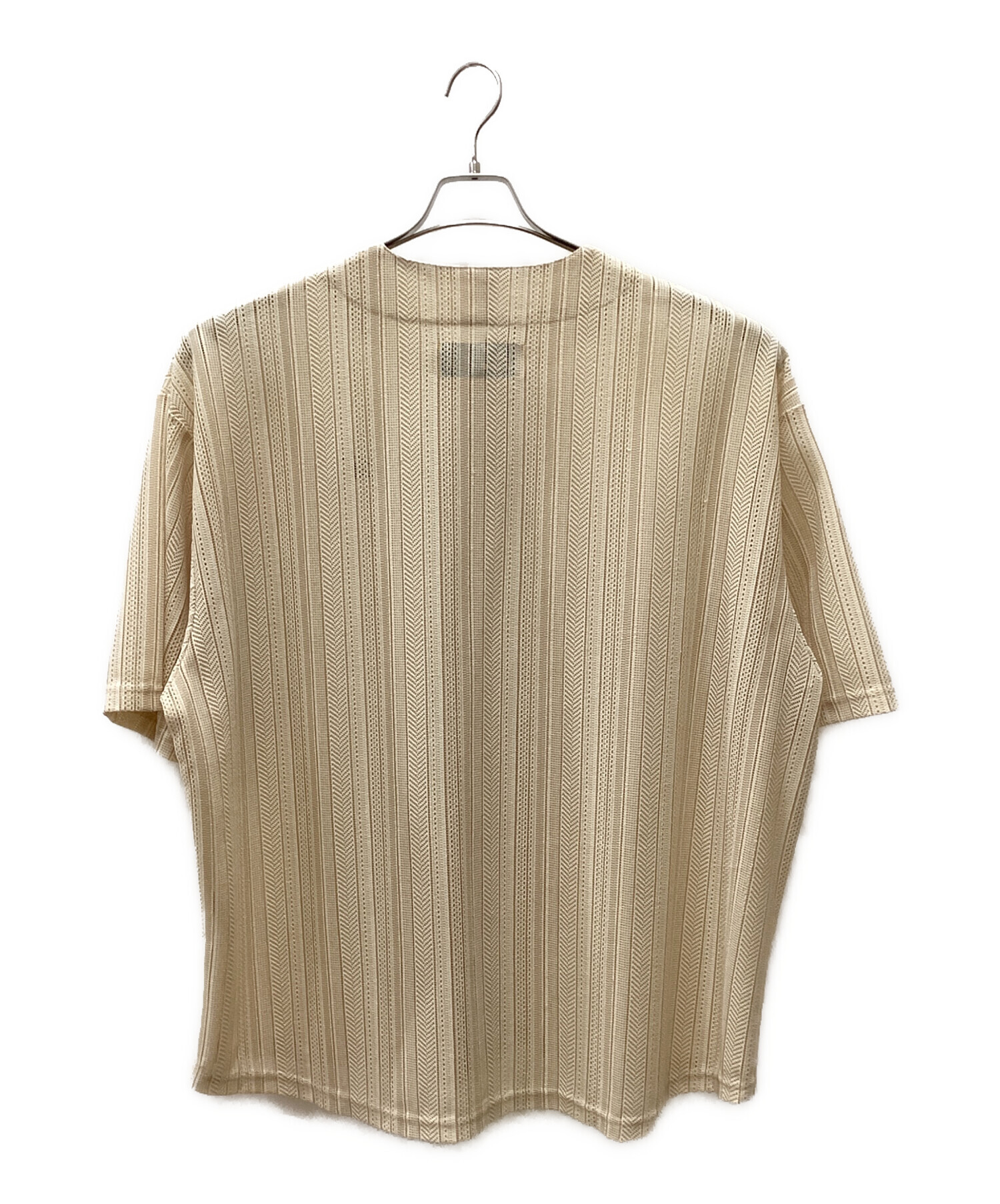 中古・古着通販】FAT (エフエーティー) 半袖シャツ ベージュ サイズ 