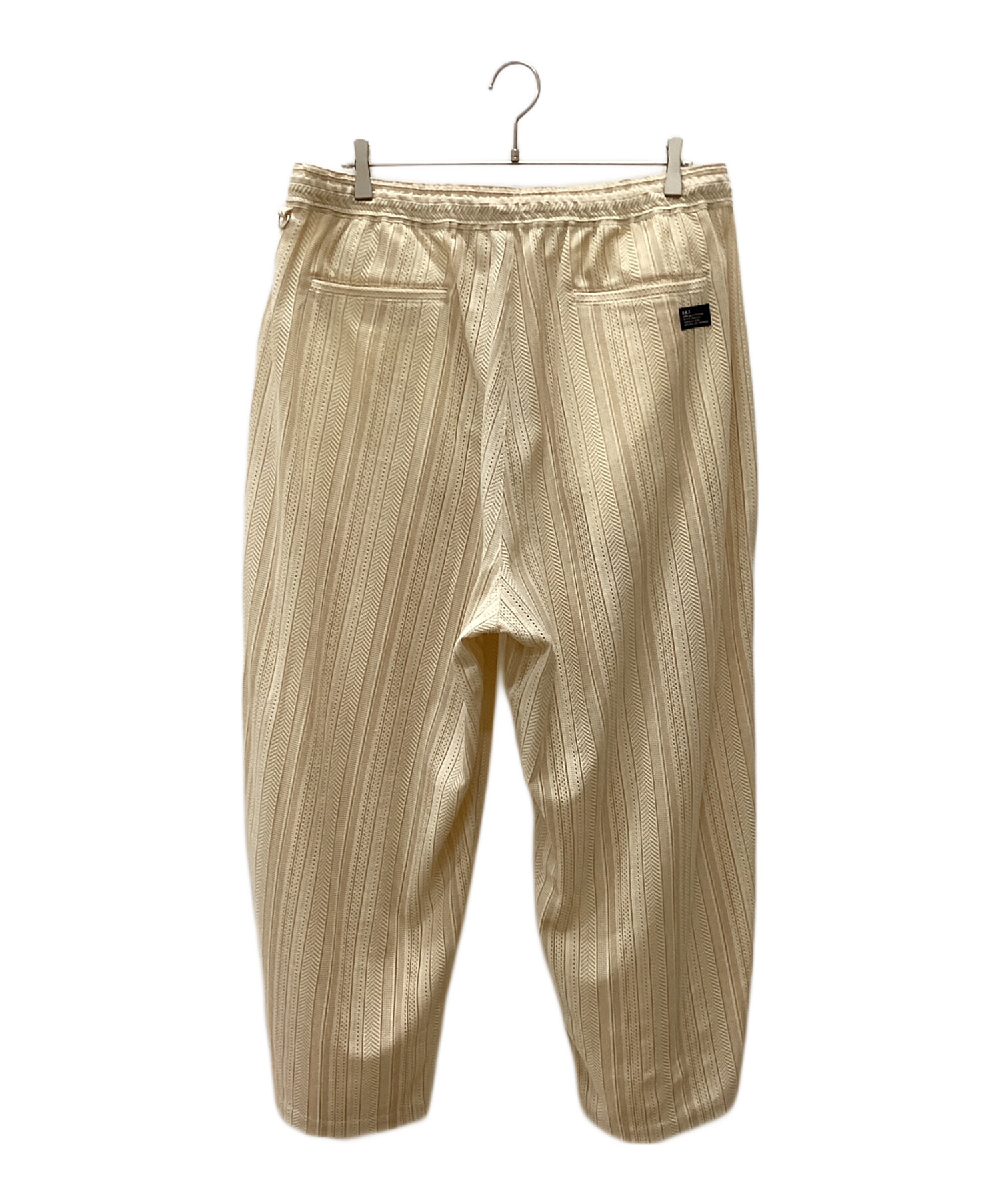 美品FAT ELEPHANT サイズFAT ベージュ　ワイドパンツ FAT エフエーティー ELEPHANT
