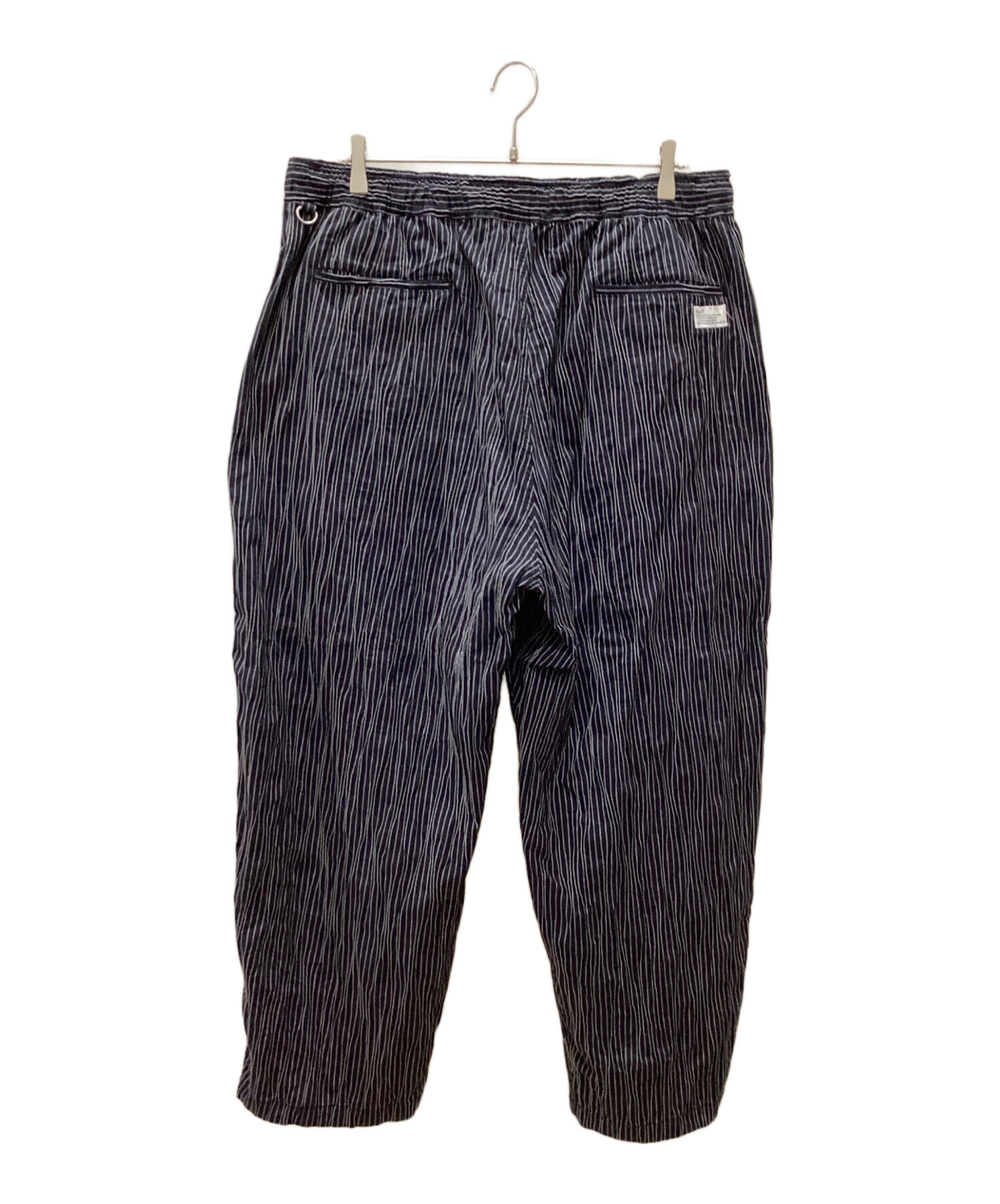 中古・古着通販】FAT (エフエーティー) イージーパンツ ネイビー