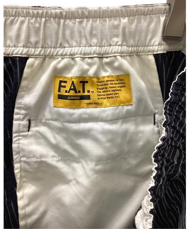 中古・古着通販】FAT (エフエーティー) イージーパンツ ネイビー