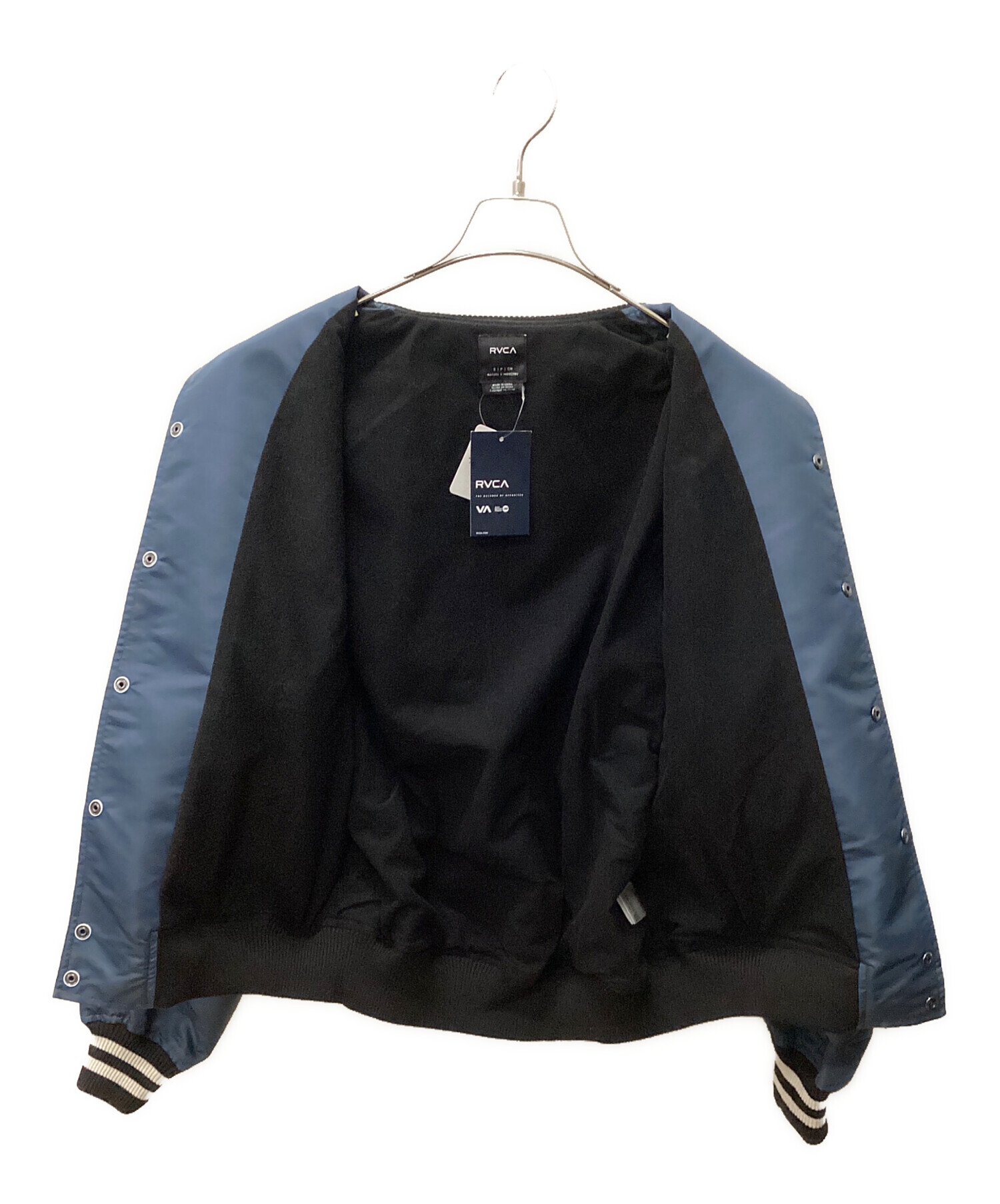 中古・古着通販】RVCA (ルーカ) RVCA ブルゾン ネイビー サイズ:S 未 