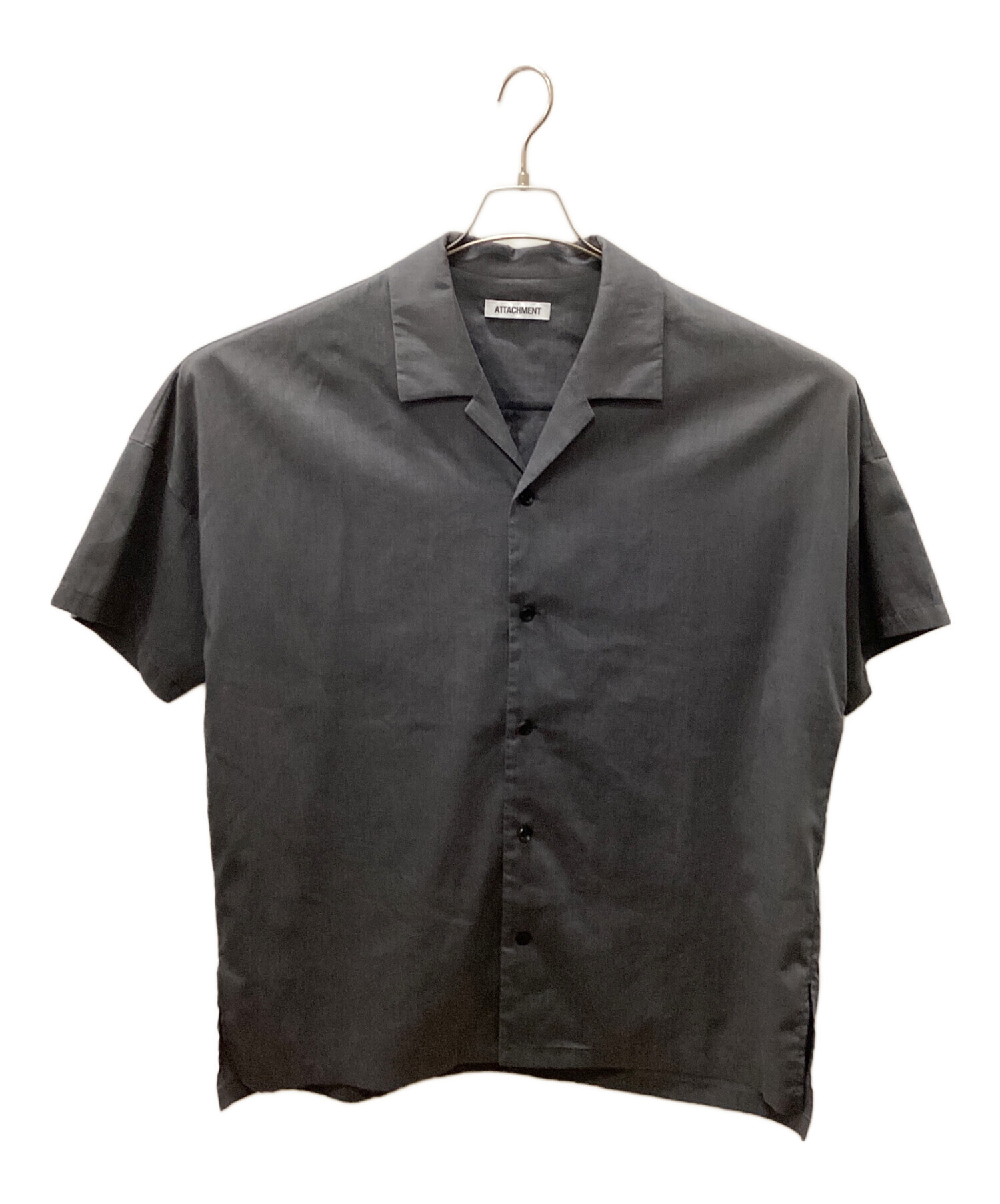 中古・古着通販】ATTACHMENT (アタッチメント) 半袖シャツ グレー