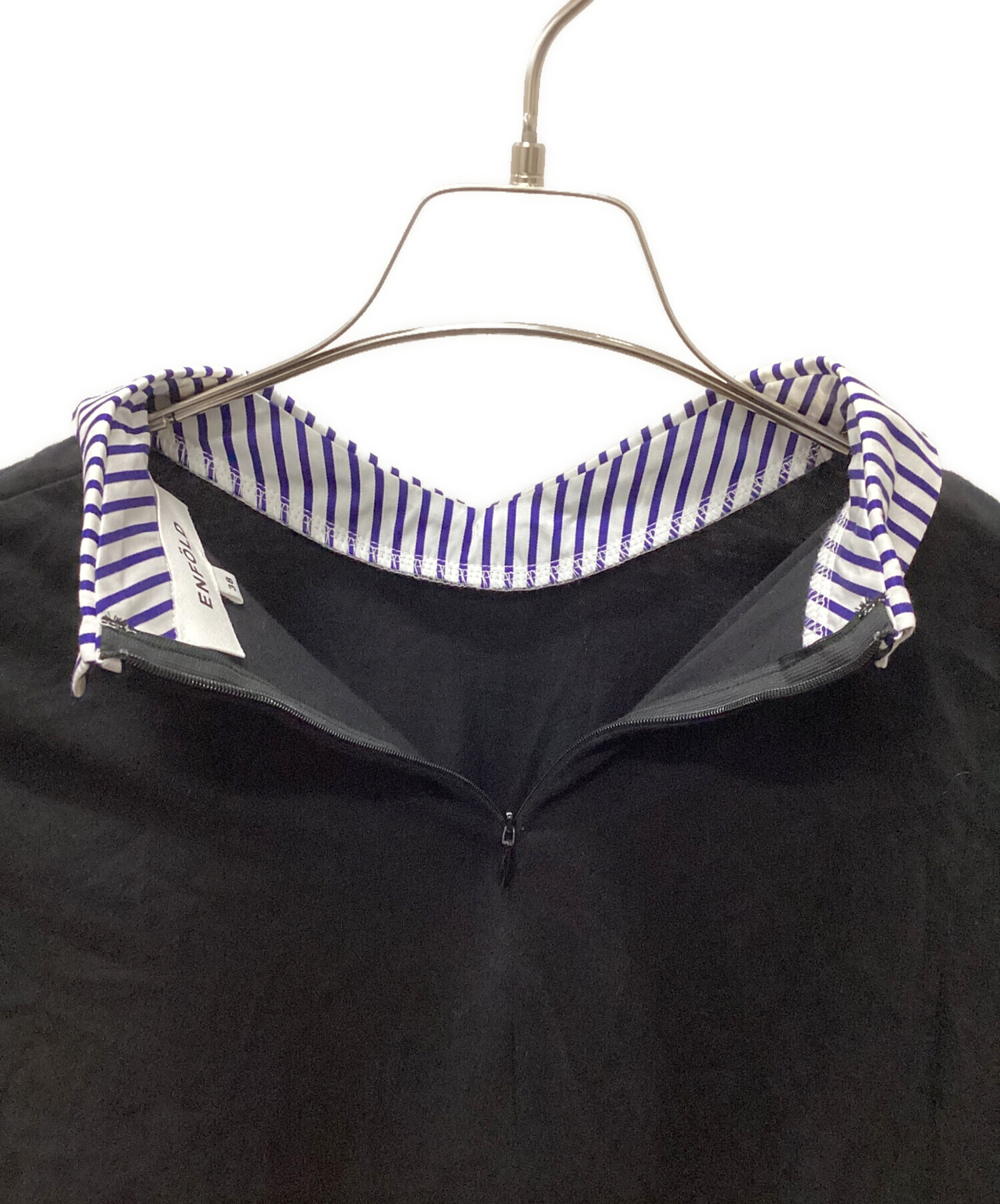 中古・古着通販】ENFOLD (エンフォルド) SHIRT-LAYERED PULLOVER 