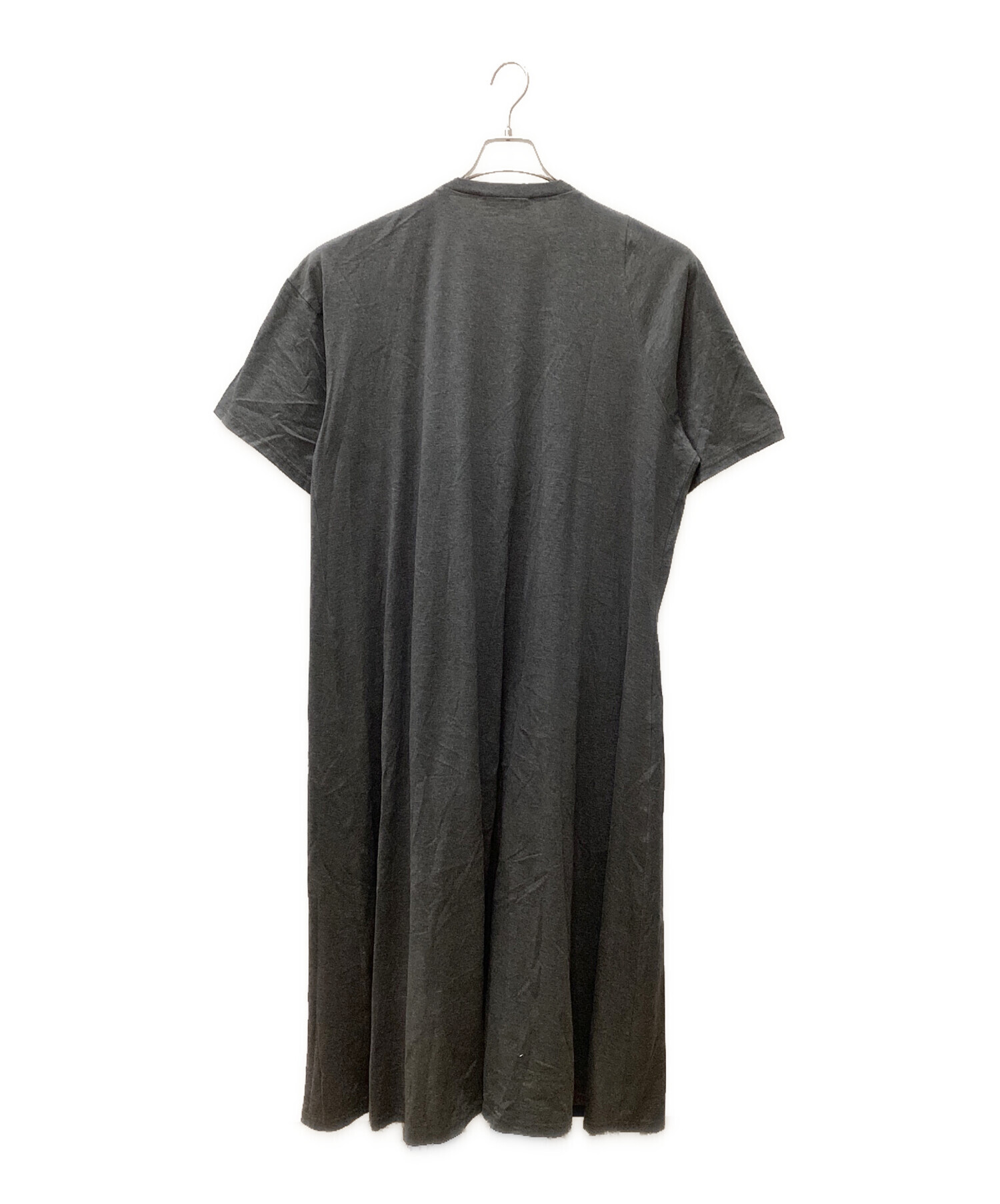 中古・古着通販】ENFOLD (エンフォルド) FAKE-LAYERED DRESS グレー